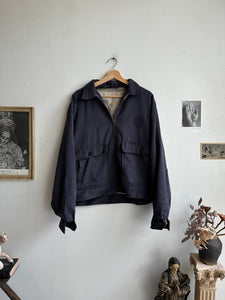 1950s Thrashed Insulated Work Jacket (Boxy XL)