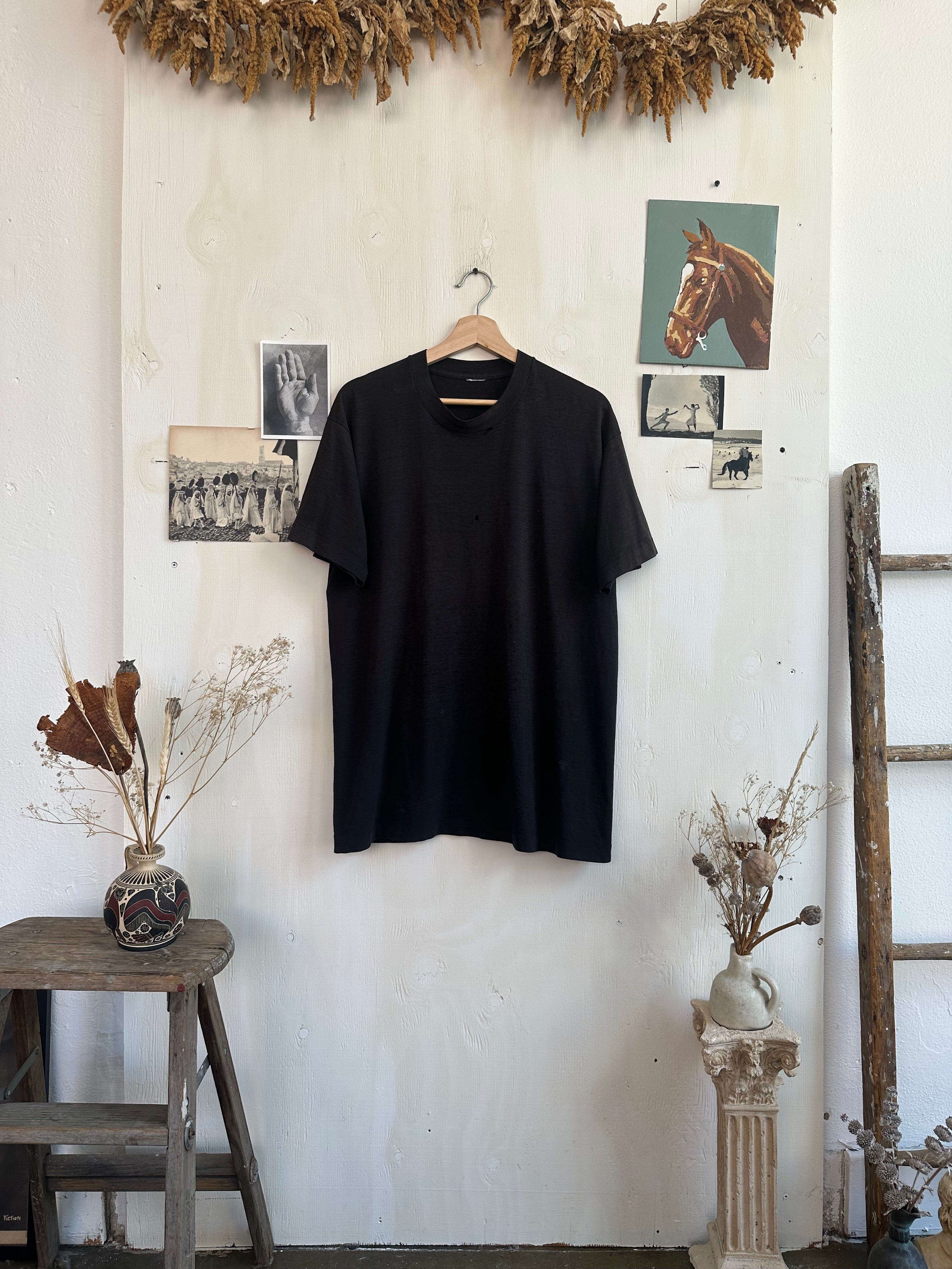 1980s Paper Thin Black Blank (XL)