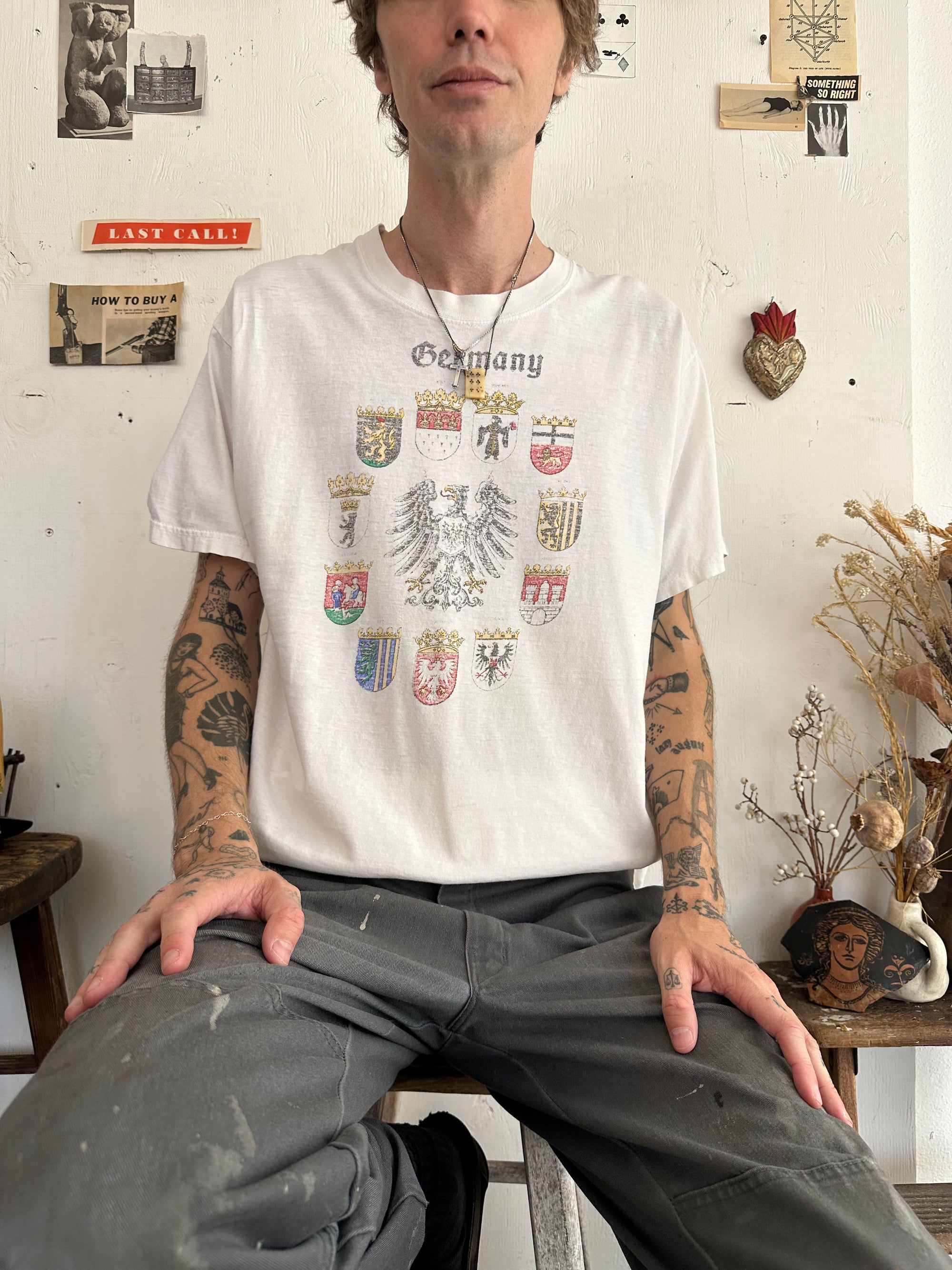 1990s Germany Crest T-Shirt (L)
