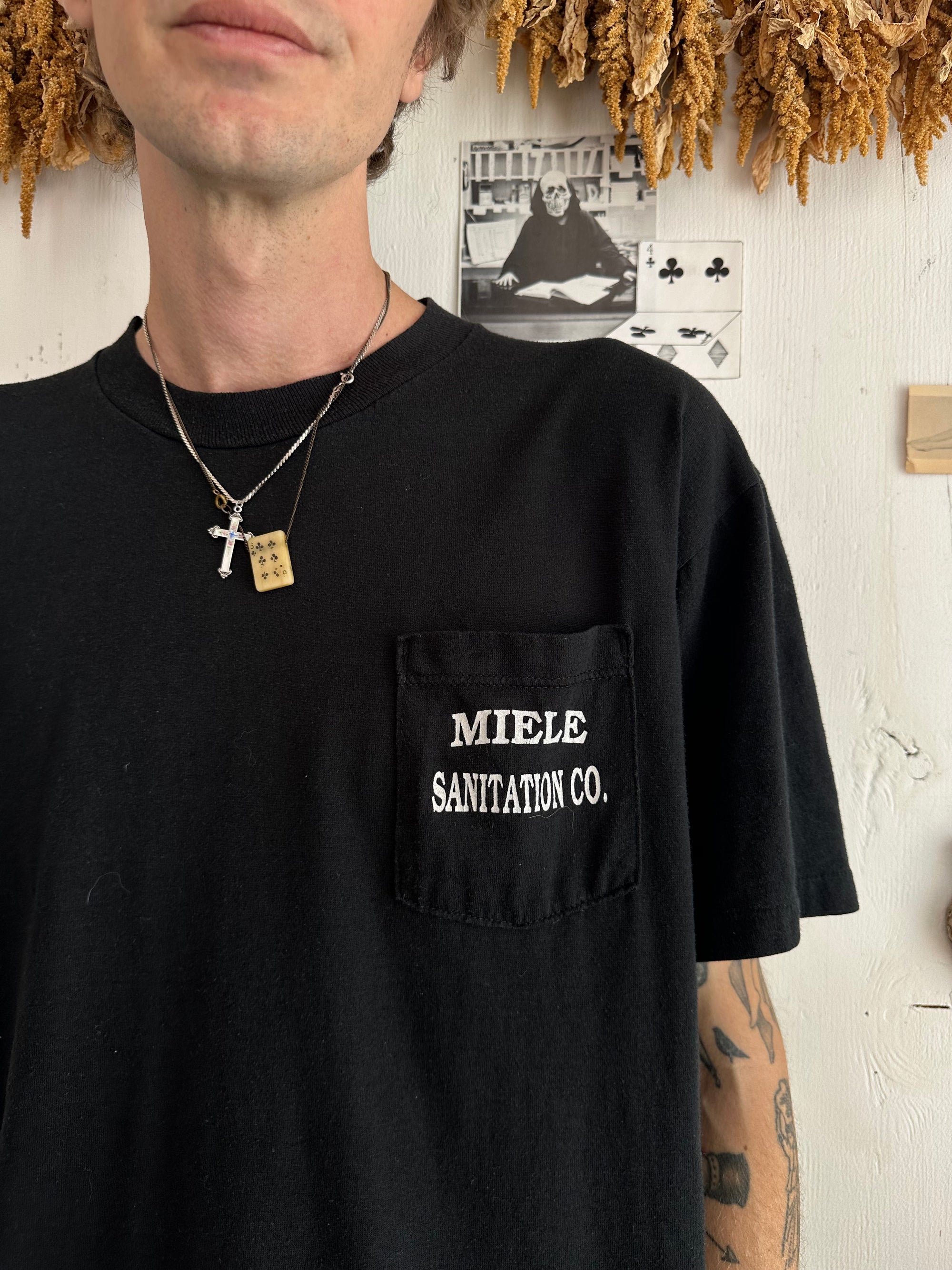 1990s Miele Sanitation Pocket Tee (L)