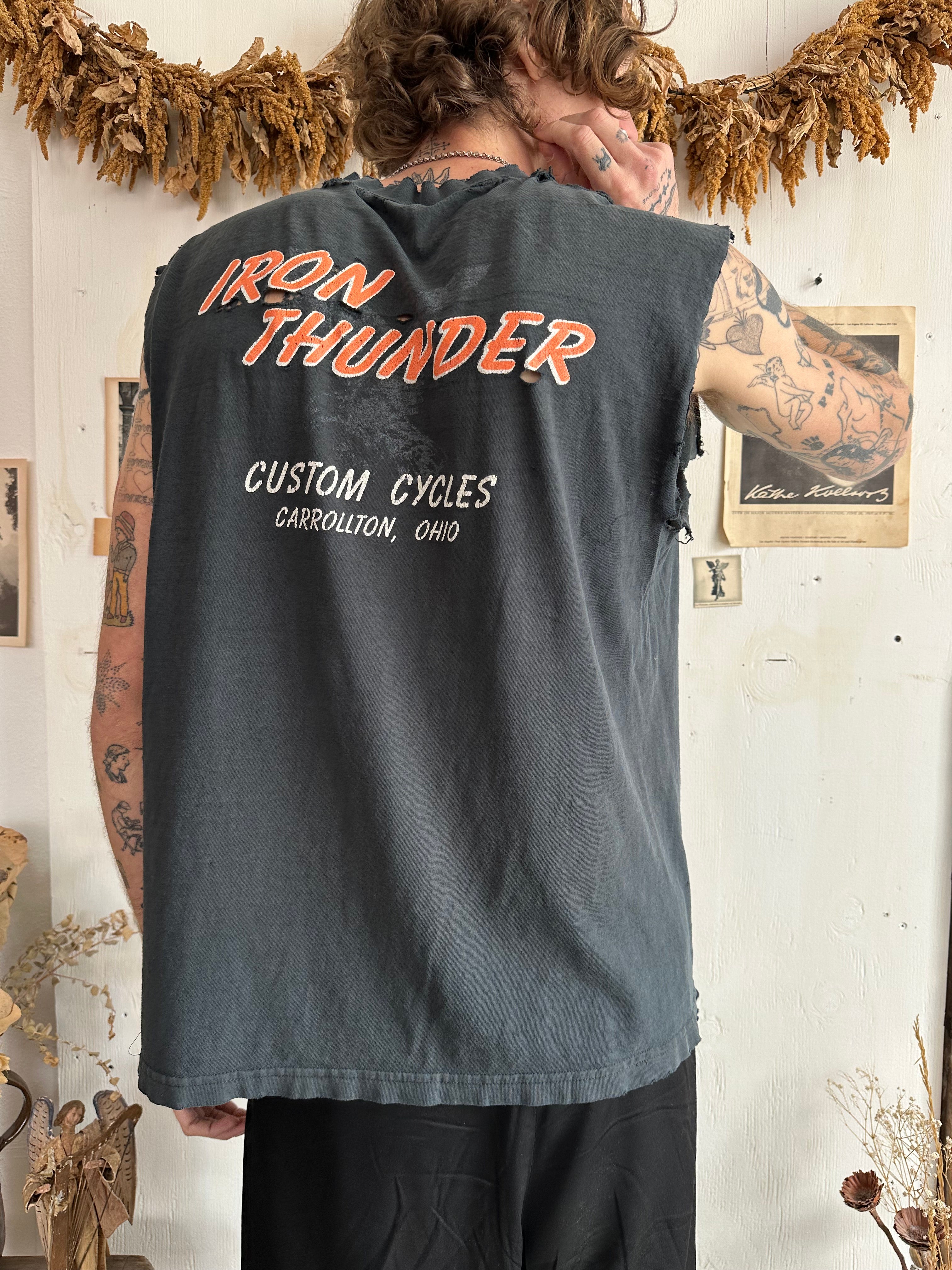 1990s Thrashed “Iron Thunders” Muscle Tank (M/L)