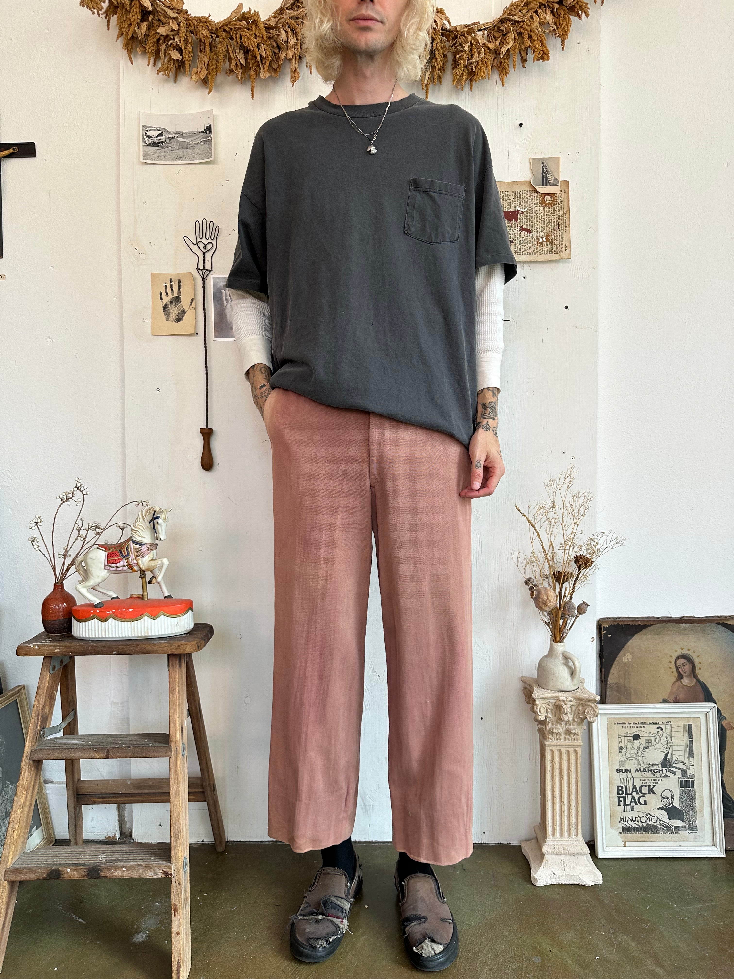 1990s Well Worn Faded Black Blank (Boxy XL)