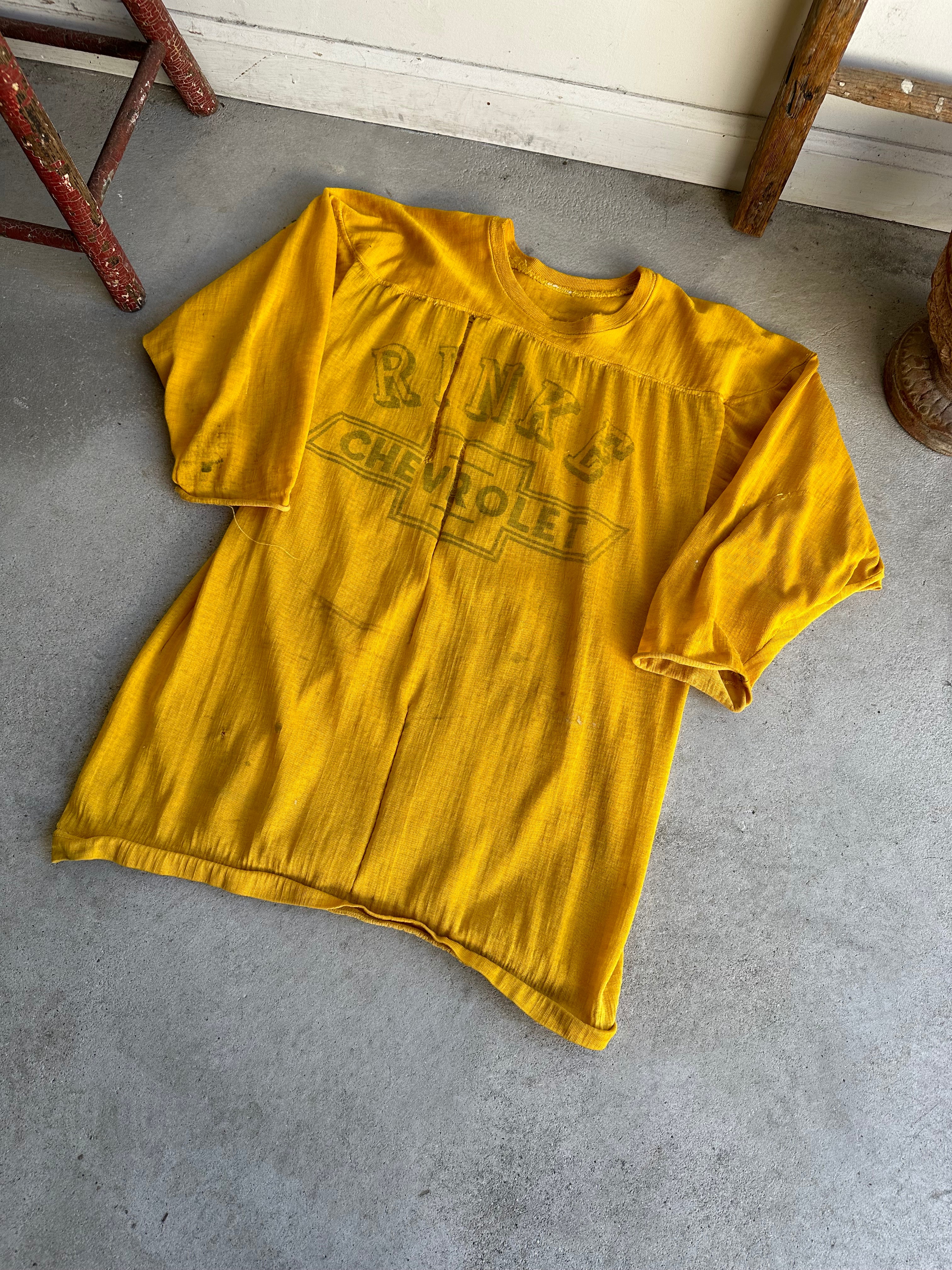 1960s Well-Worn Chevy Football Jersey (XL)