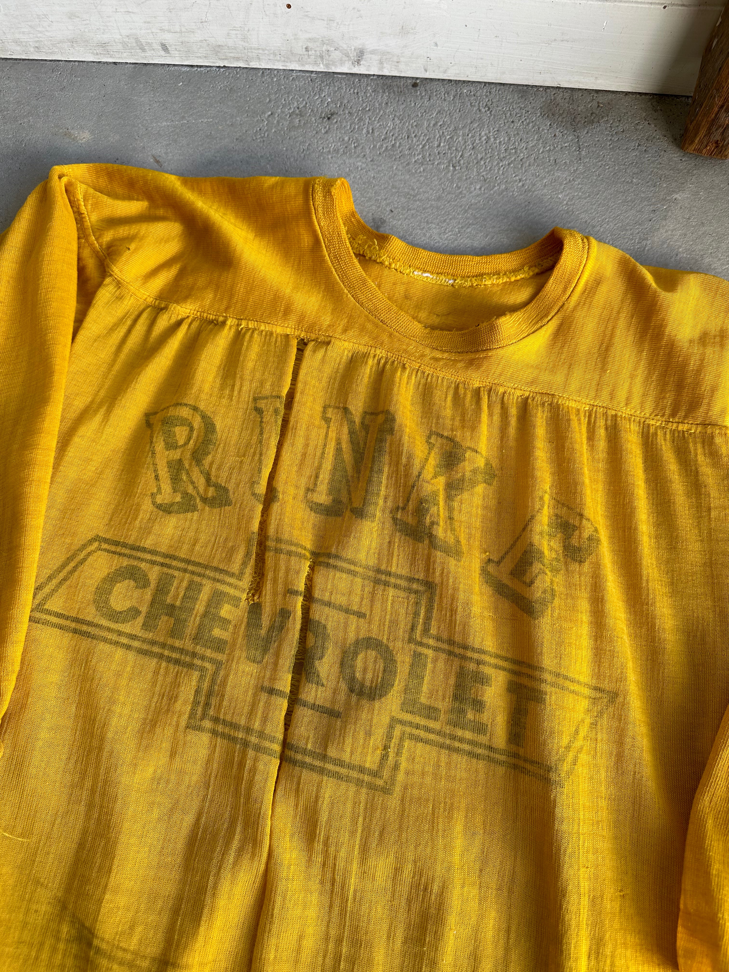 1960s Well-Worn Chevy Football Jersey (XL)
