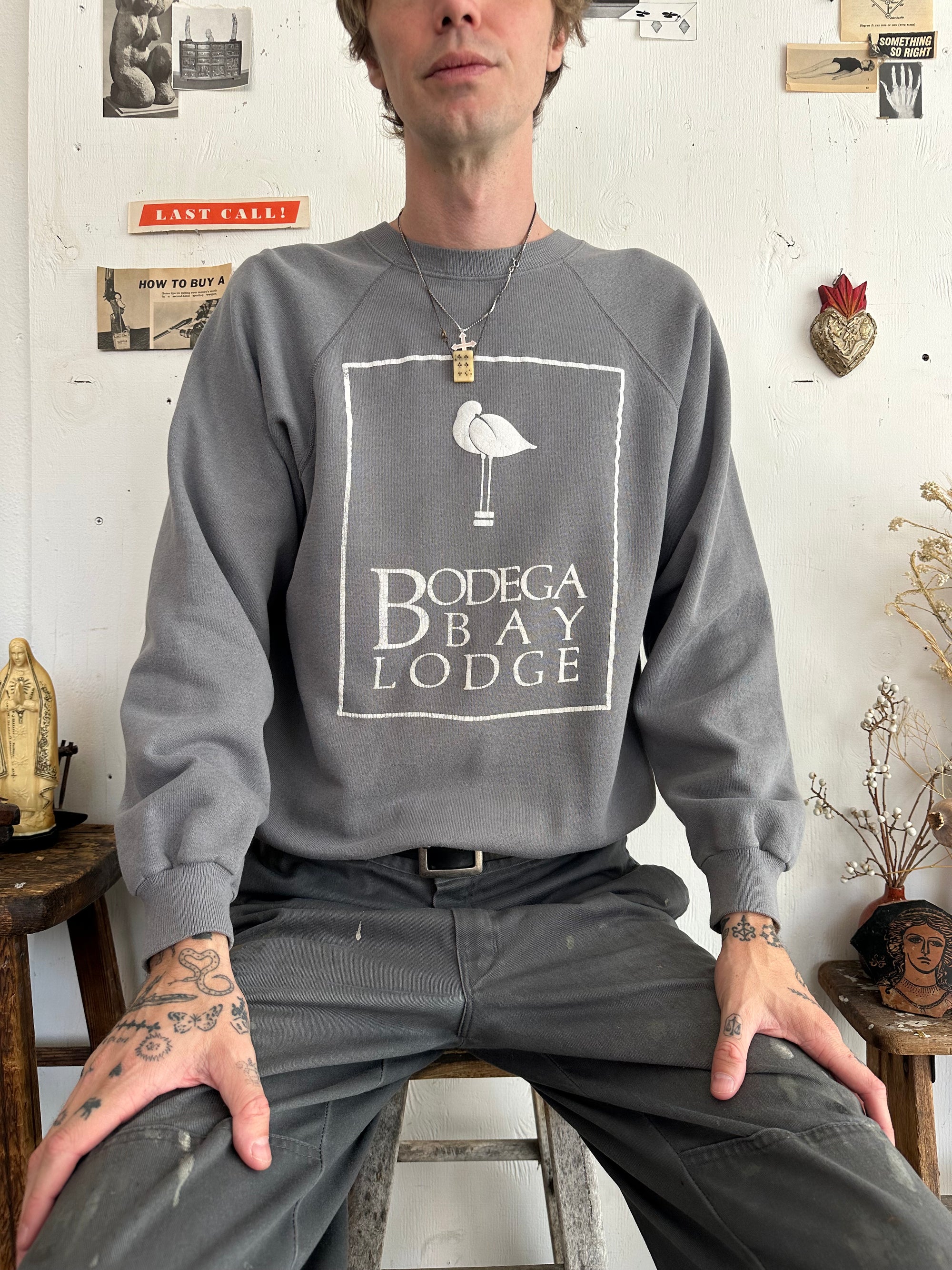1980s Bodega Bay Sweatshirt (L)