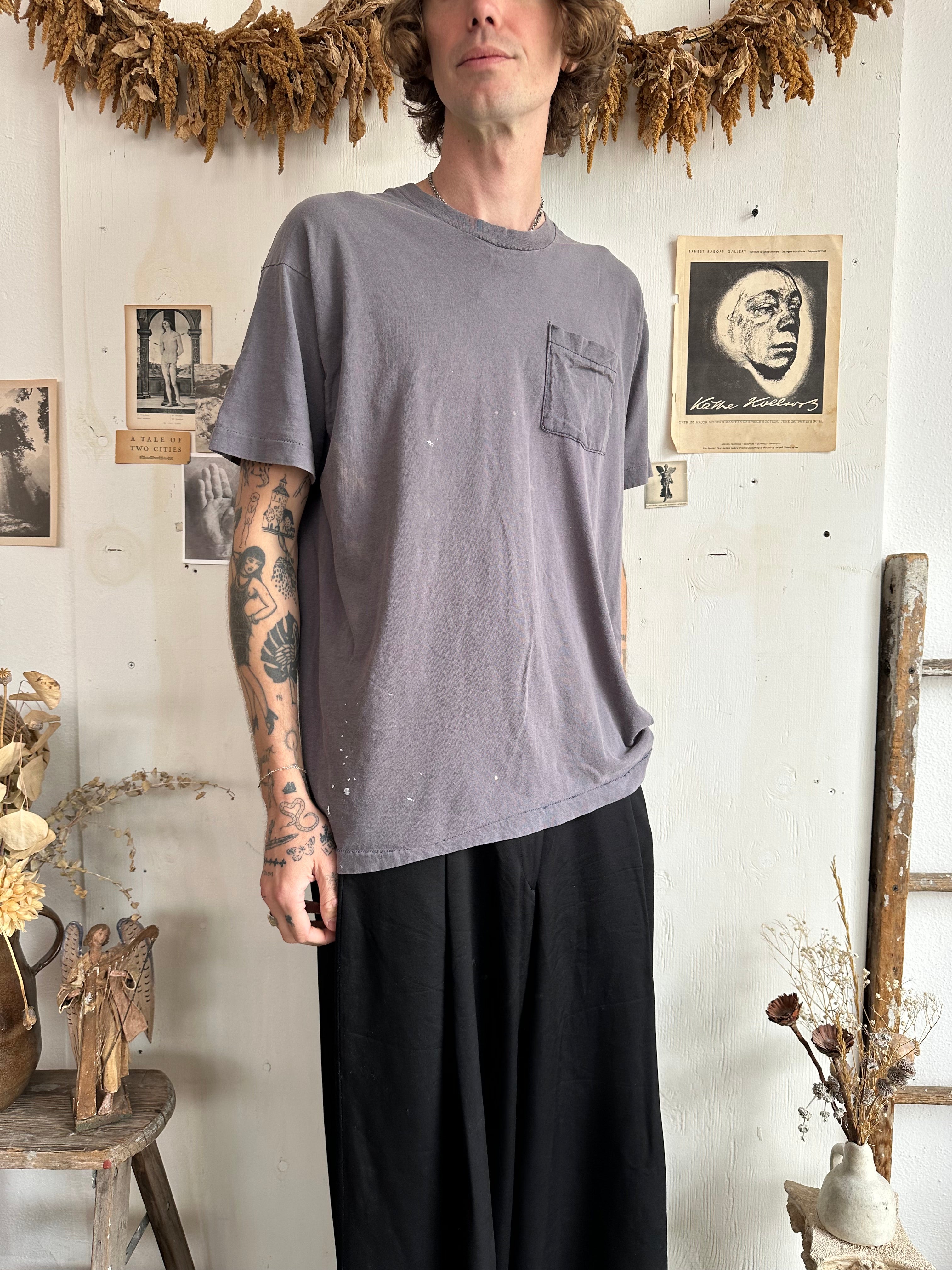 1990s Well-Worn Faded Black Blank (XL)