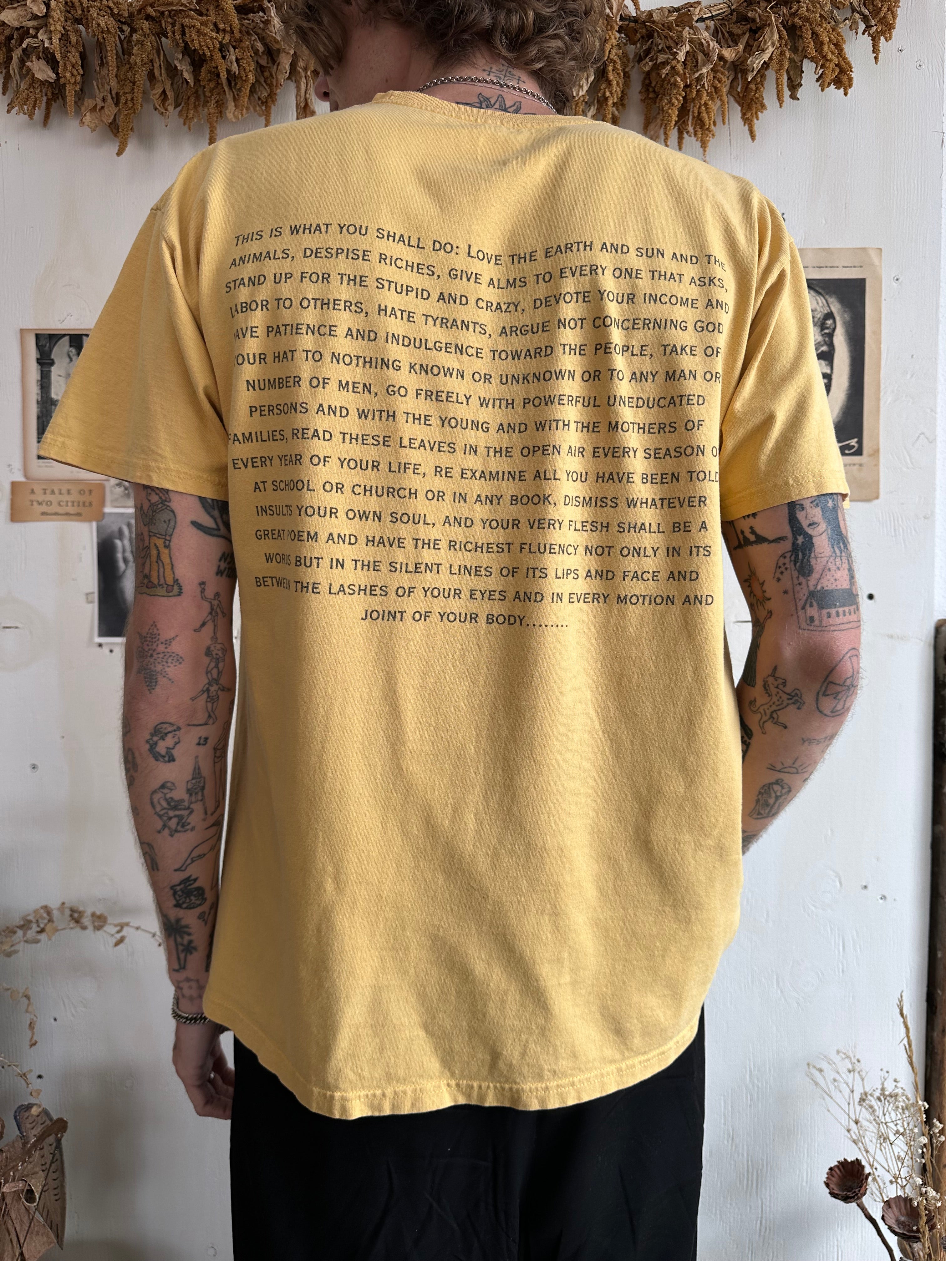 2000s Well-Worn “Walt Whitman” Tee (XL)