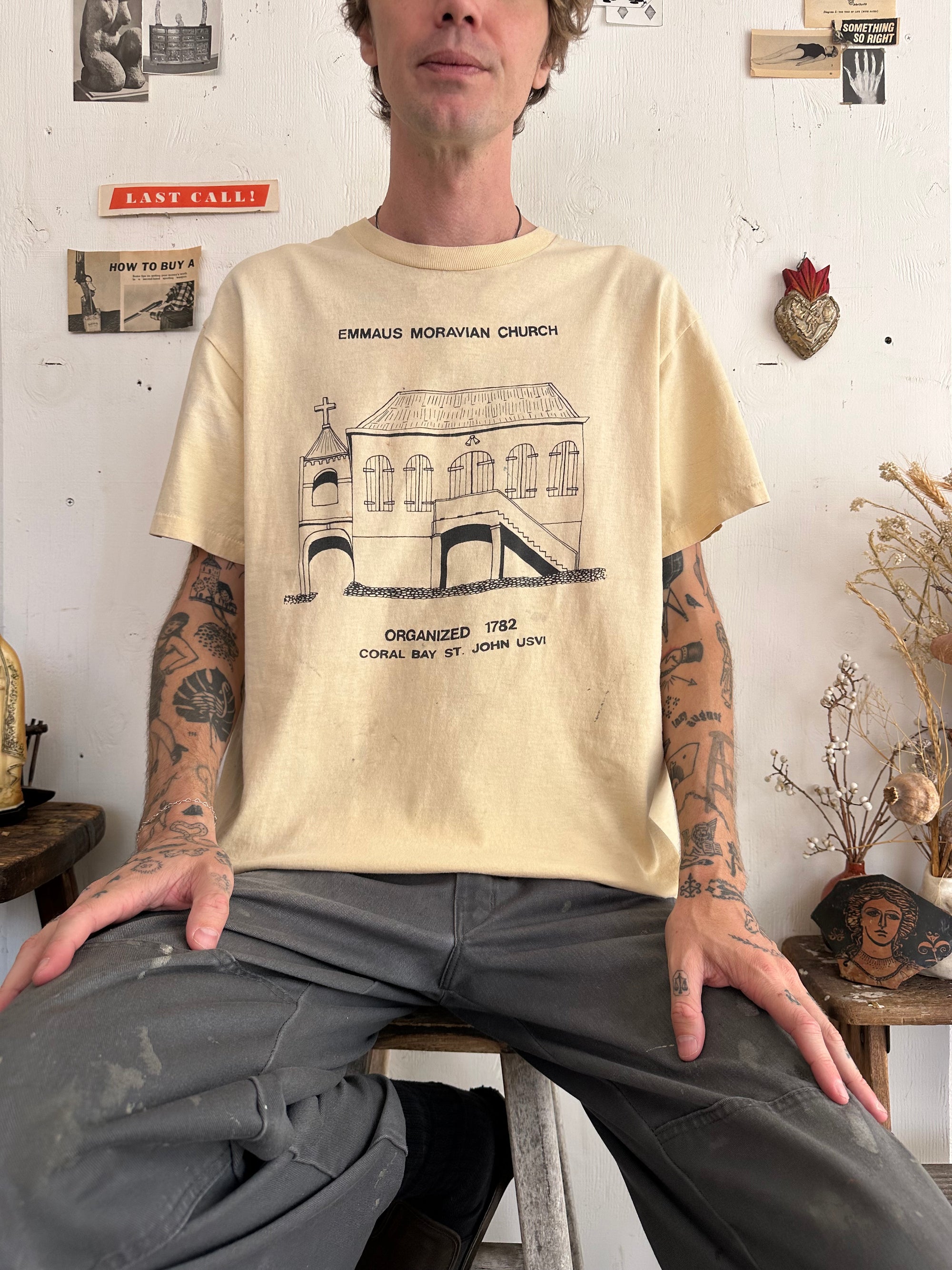 1990s Well-Worn Church Tee (XL)