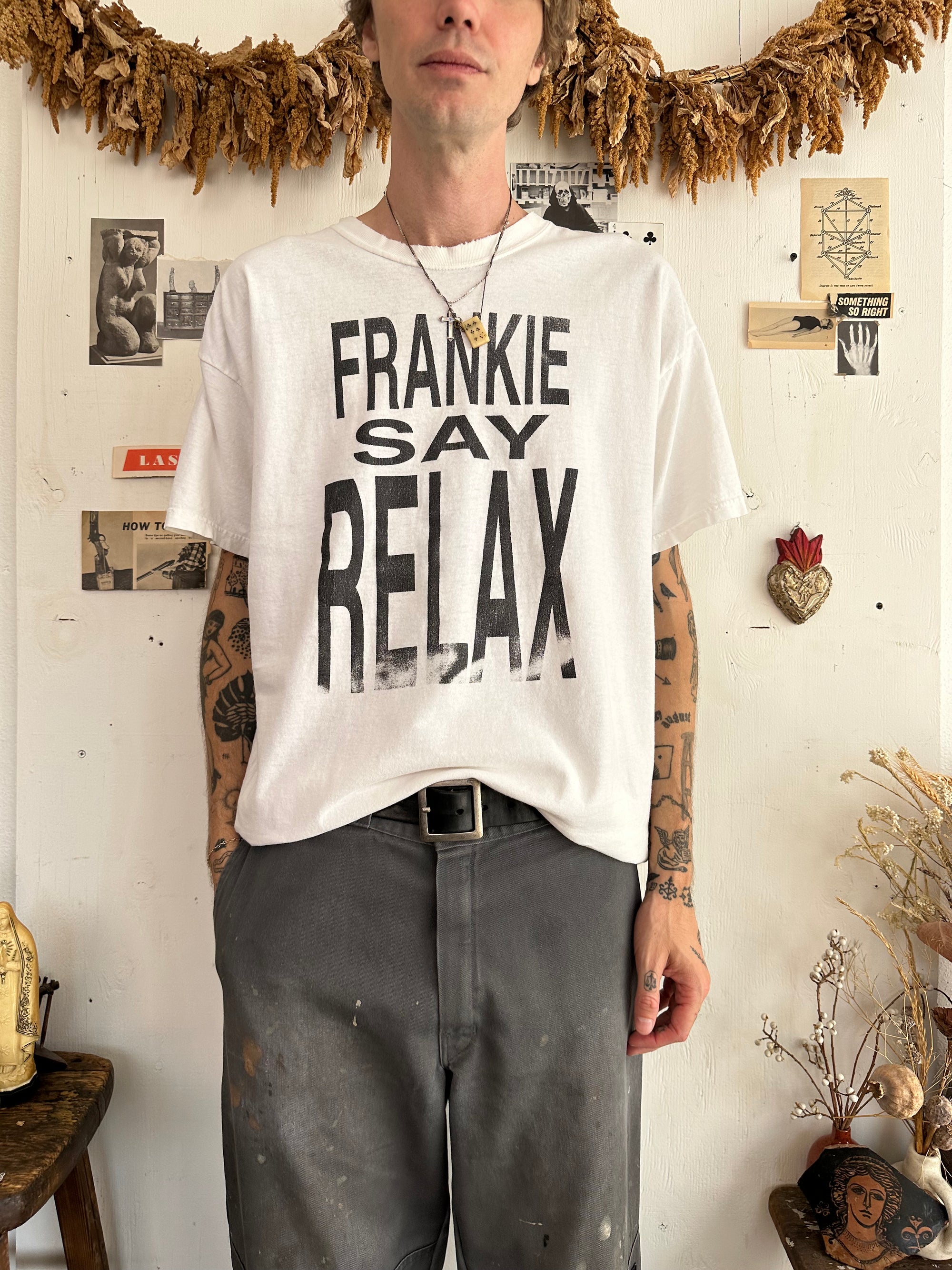 1990s Frankie Say Relax T-Shirt (XL)