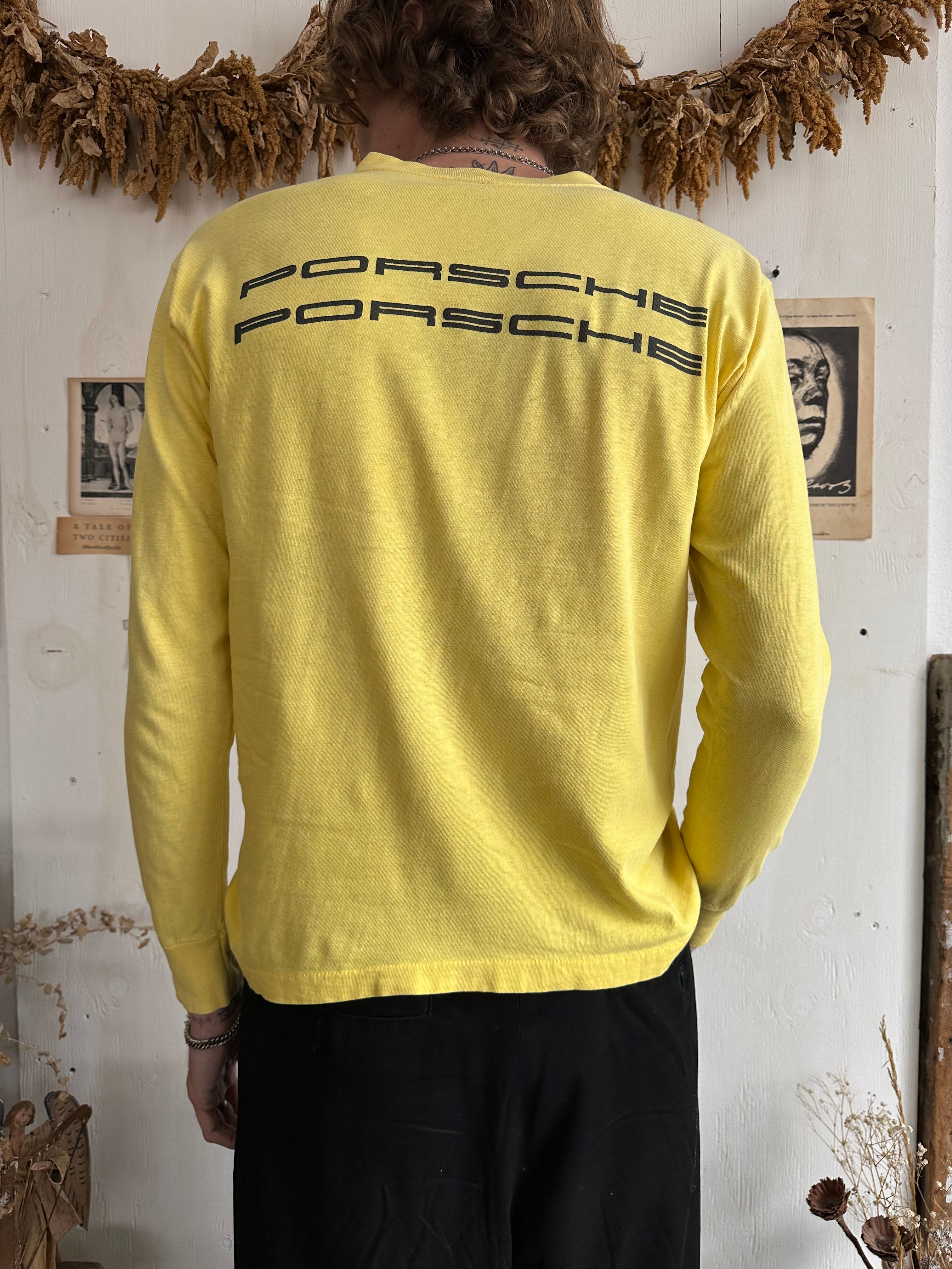 1970s Well-Worn Porsche Longsleeve (Boxy M)