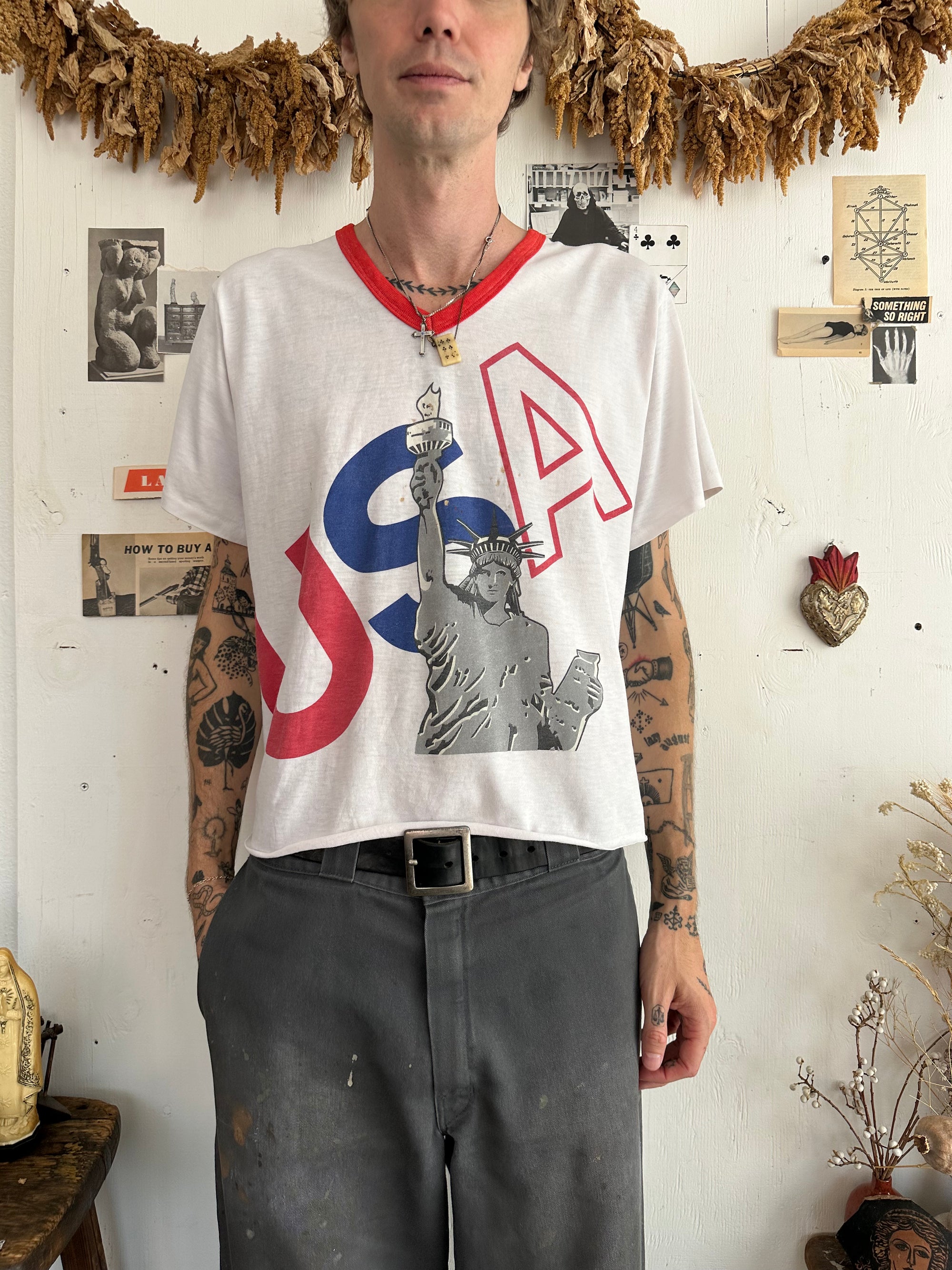 1980s Chopped USA Athletic Tee (M)