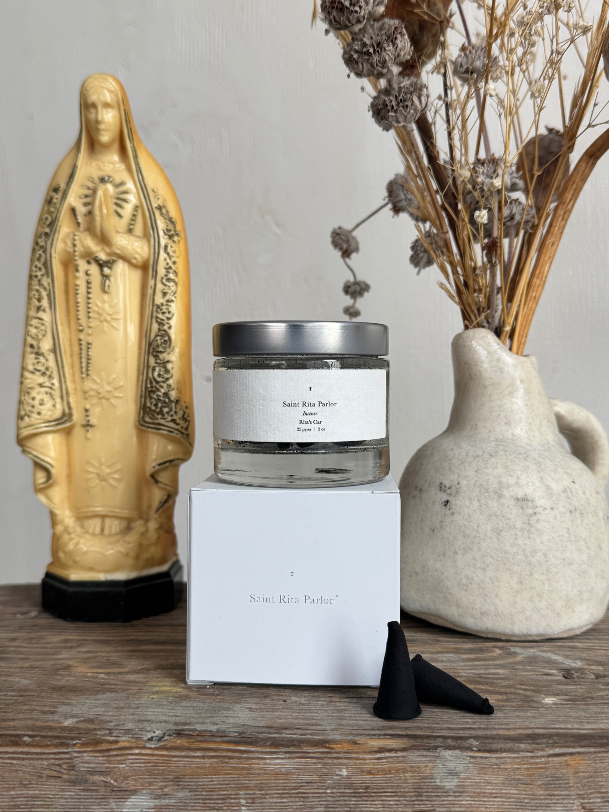 Saint Rita Parlor Incense - Rita's Car