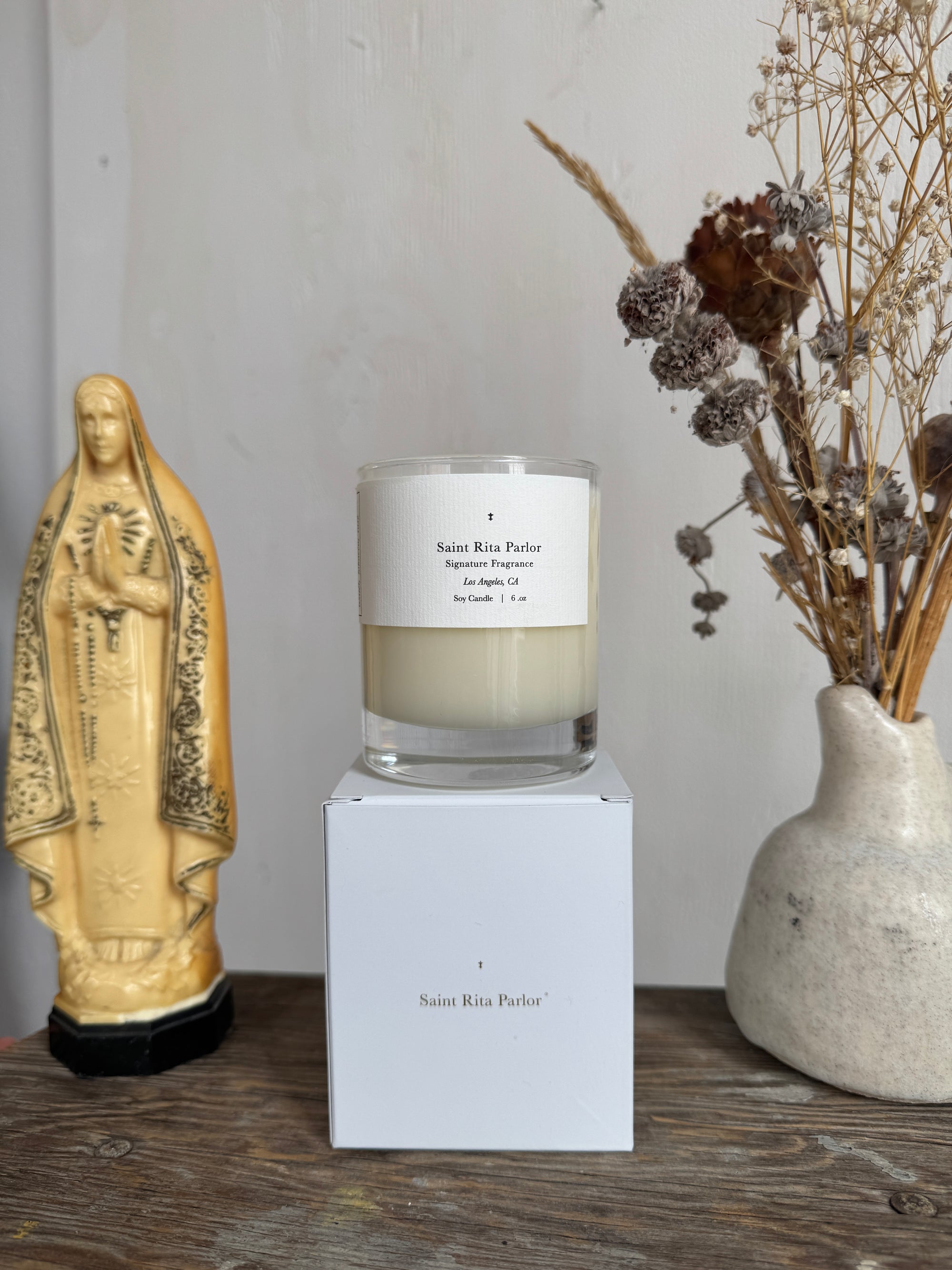 Saint Rita Parlor Hand Poured Candle - Signature Fragrance
