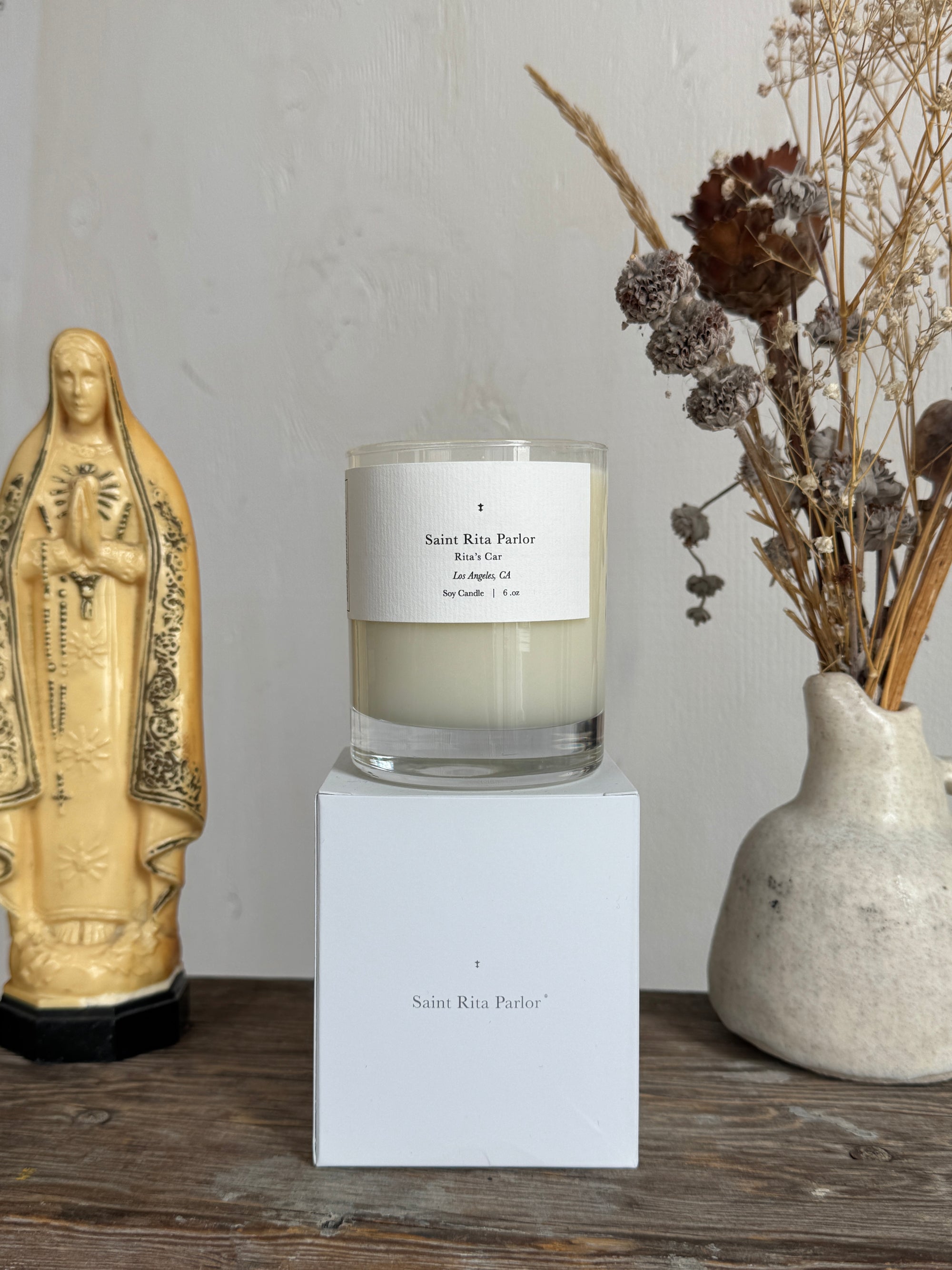 Saint Rita Parlor Candle - Rita's Car
