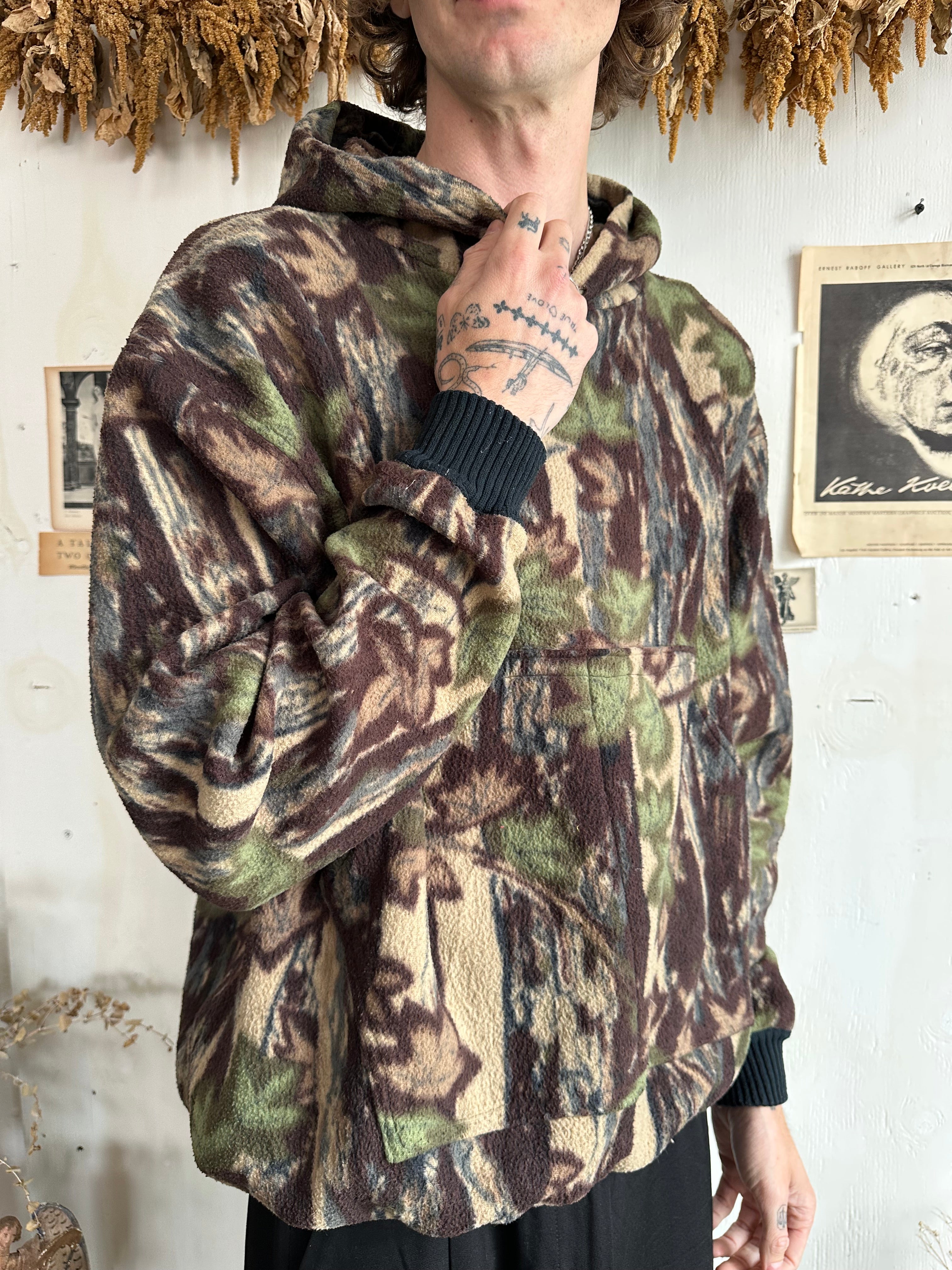 1990s Real-Tree Fleece Hoodie (Boxy XL)