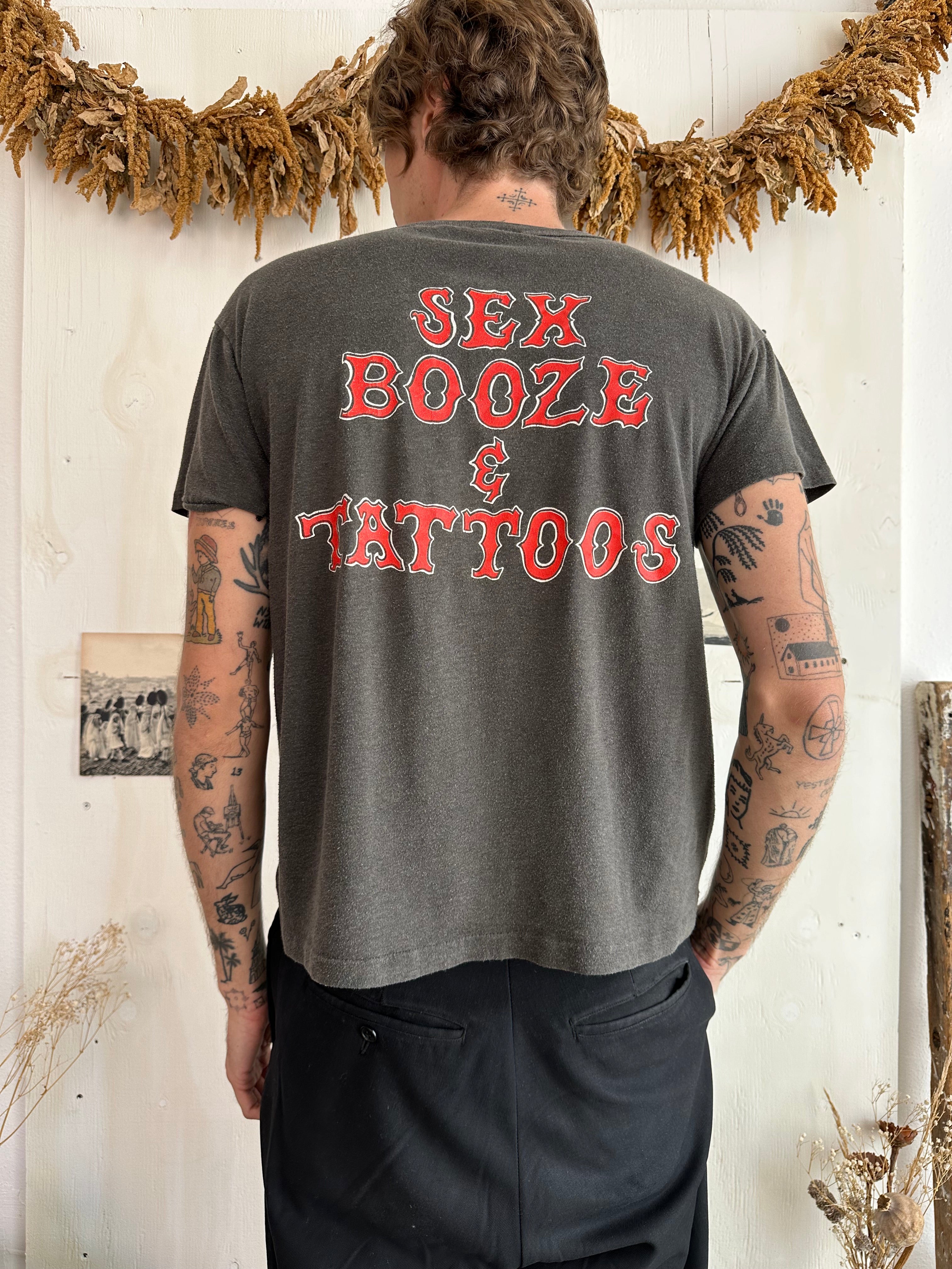 1986 LA Guns Sex Booze Tattoos Tee (Boxy M/L)