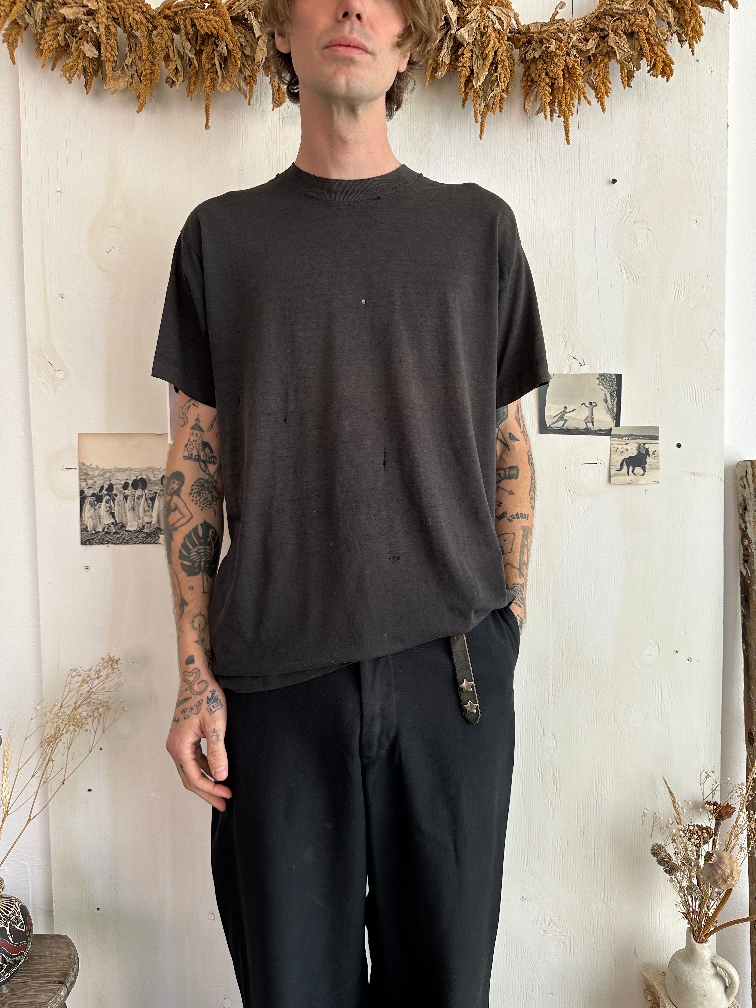 1980s Paper Thin Black Blank (XL)