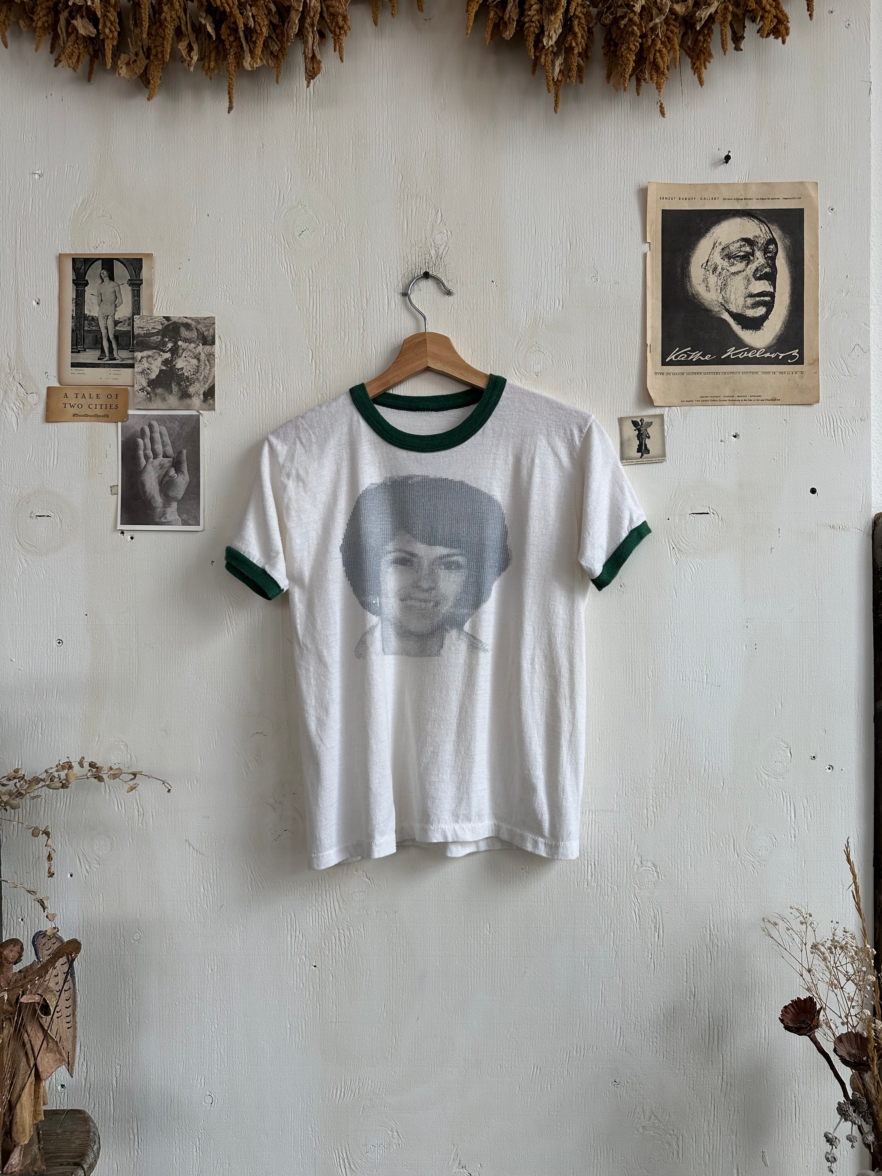 1980s Digital Portrait Ringer Tee (S/M)