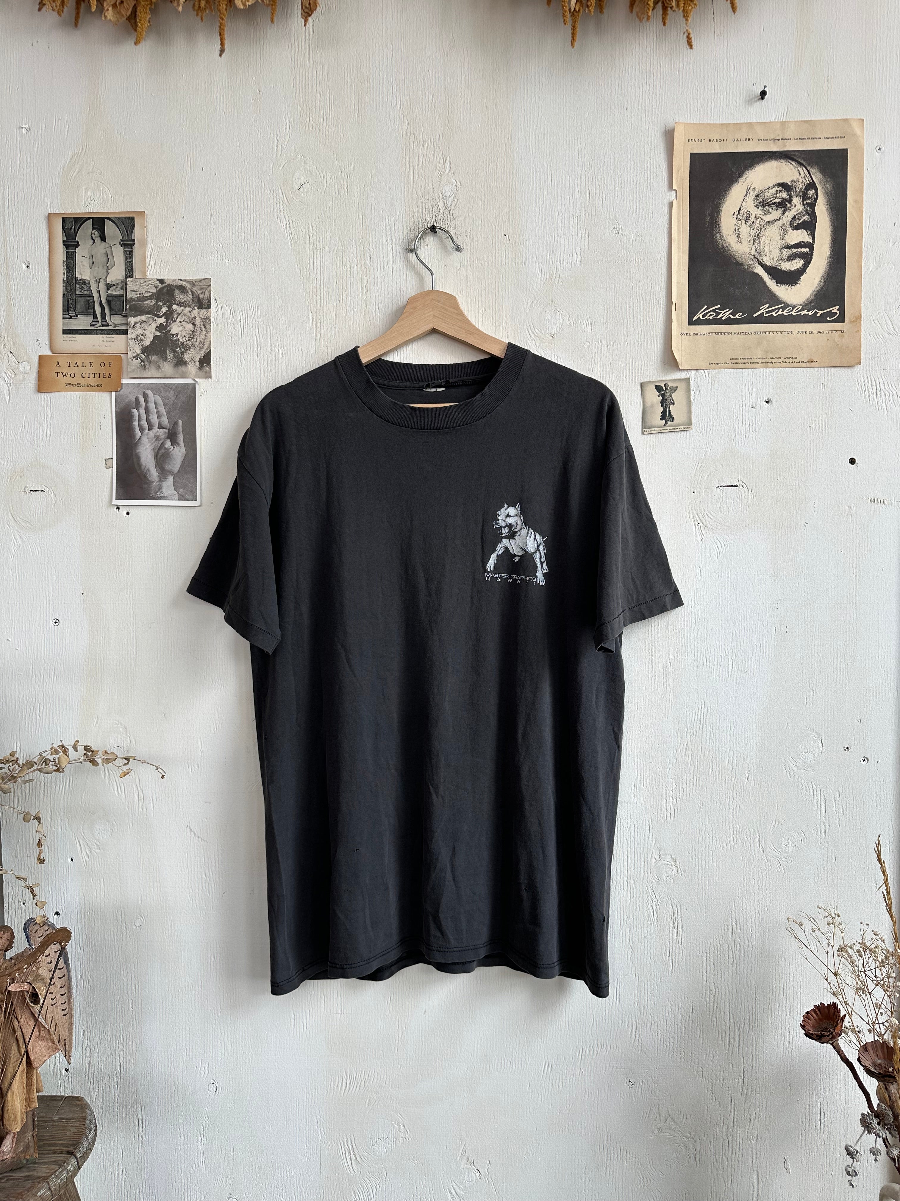 1990s Thrashed “Maximum Security” Pitbull Tee (XL)