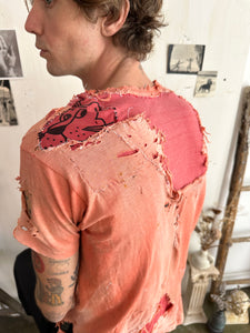 1960s Thrashed And Repaired Pocket Tee (M)