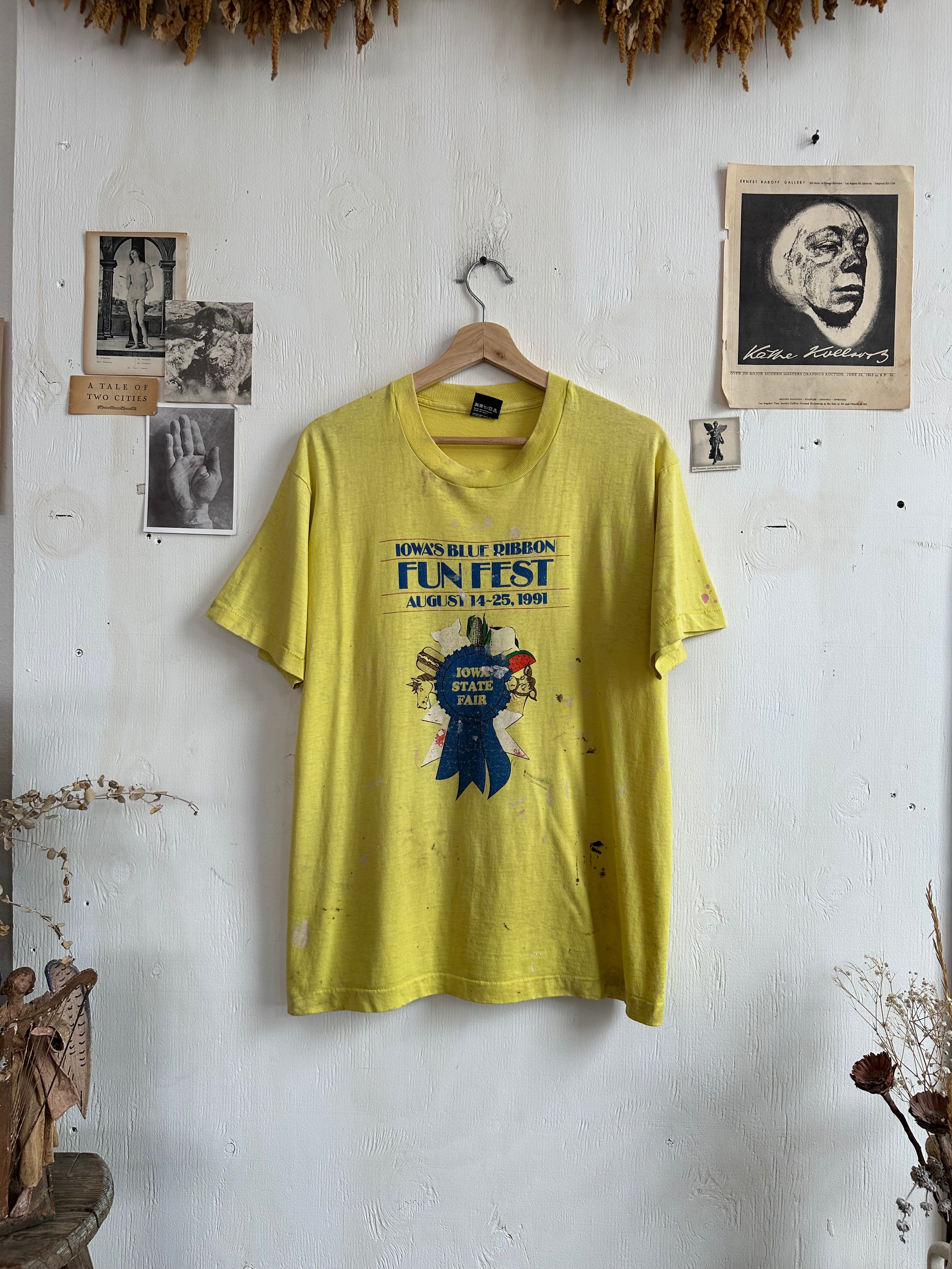 1991 Thrashed Iowa State Fair Tee (L/XL)