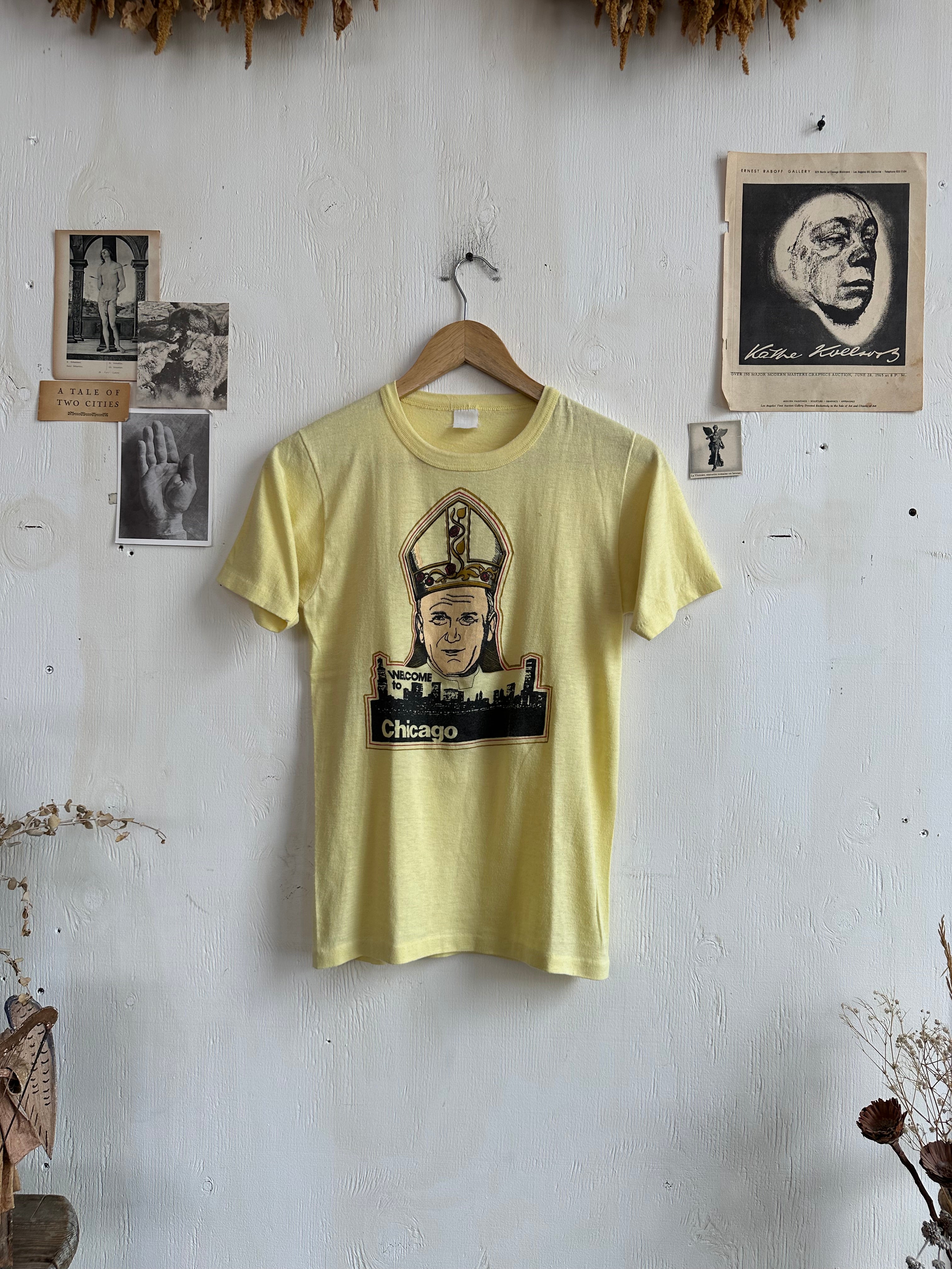 1980s Paper Thin Pope Tour Tee (S)