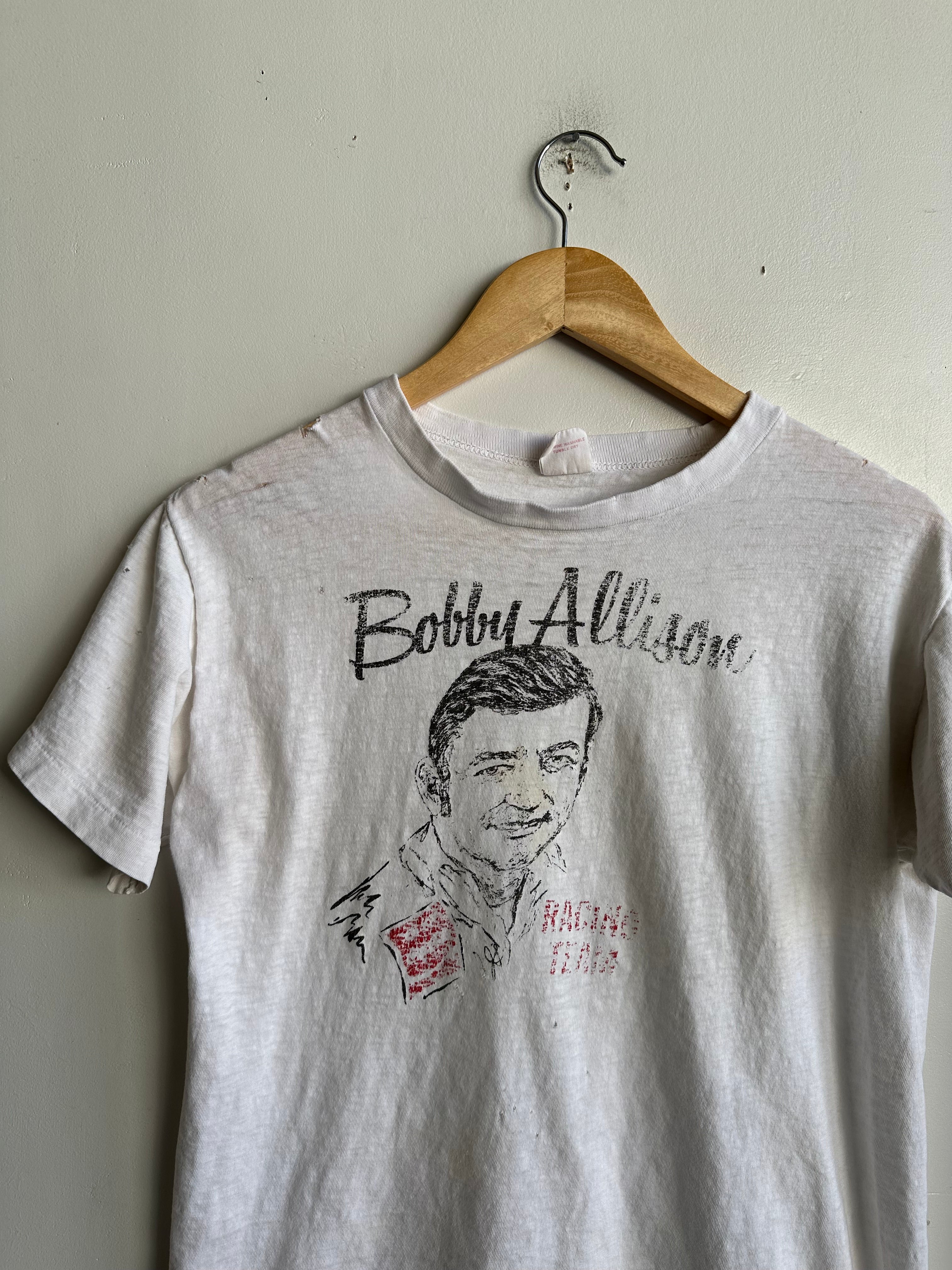 1980s Thrashed Bobby Allison T-Shirt (M)