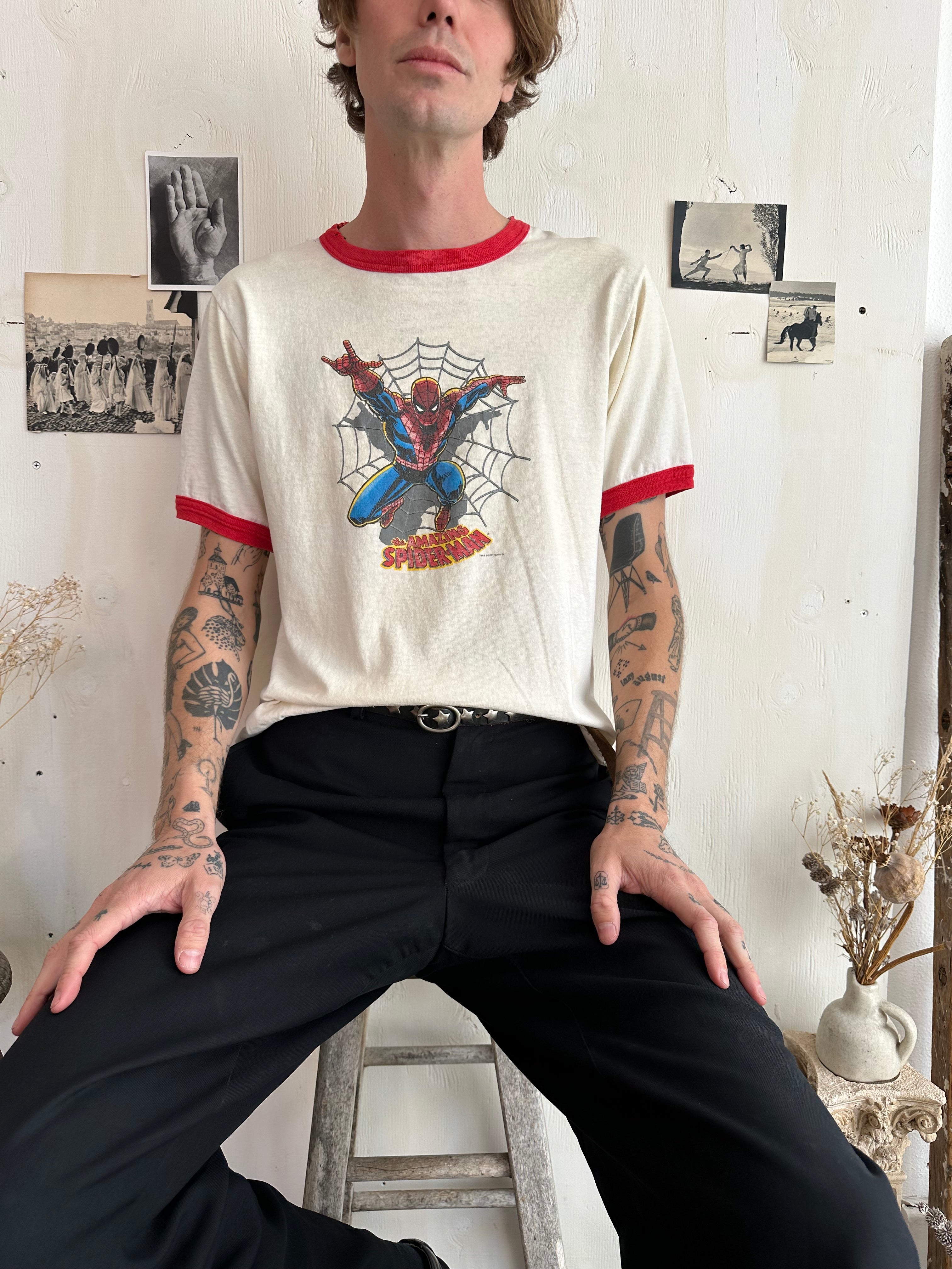 2001 Thrashed Spider Man Ringer (Boxy M)