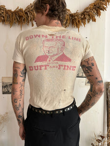 1940s Duff And Fine Douglas MacArthur Tee (M)