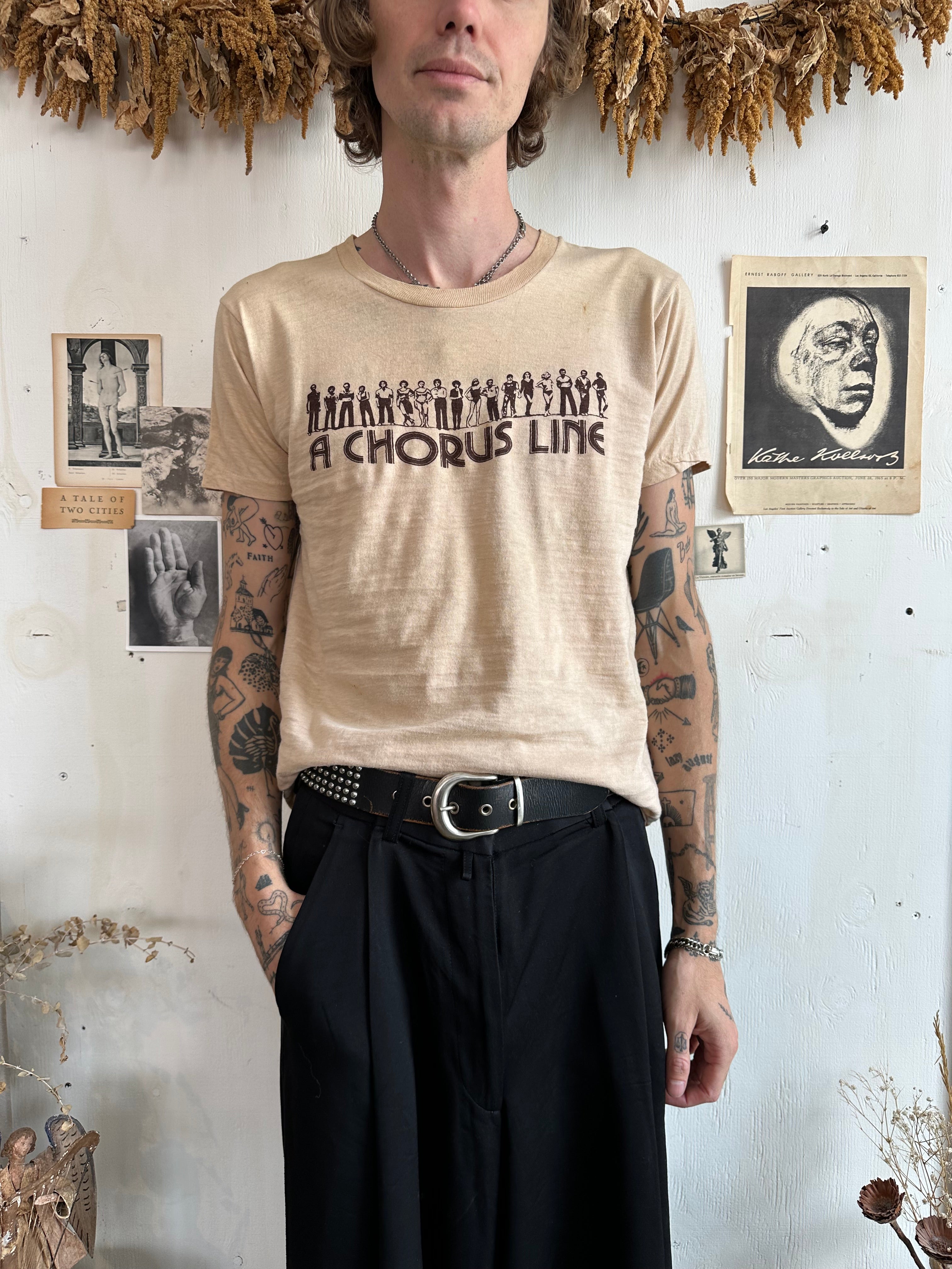 1970s Well-Worn “A Chorus Line” T-shirt (M)