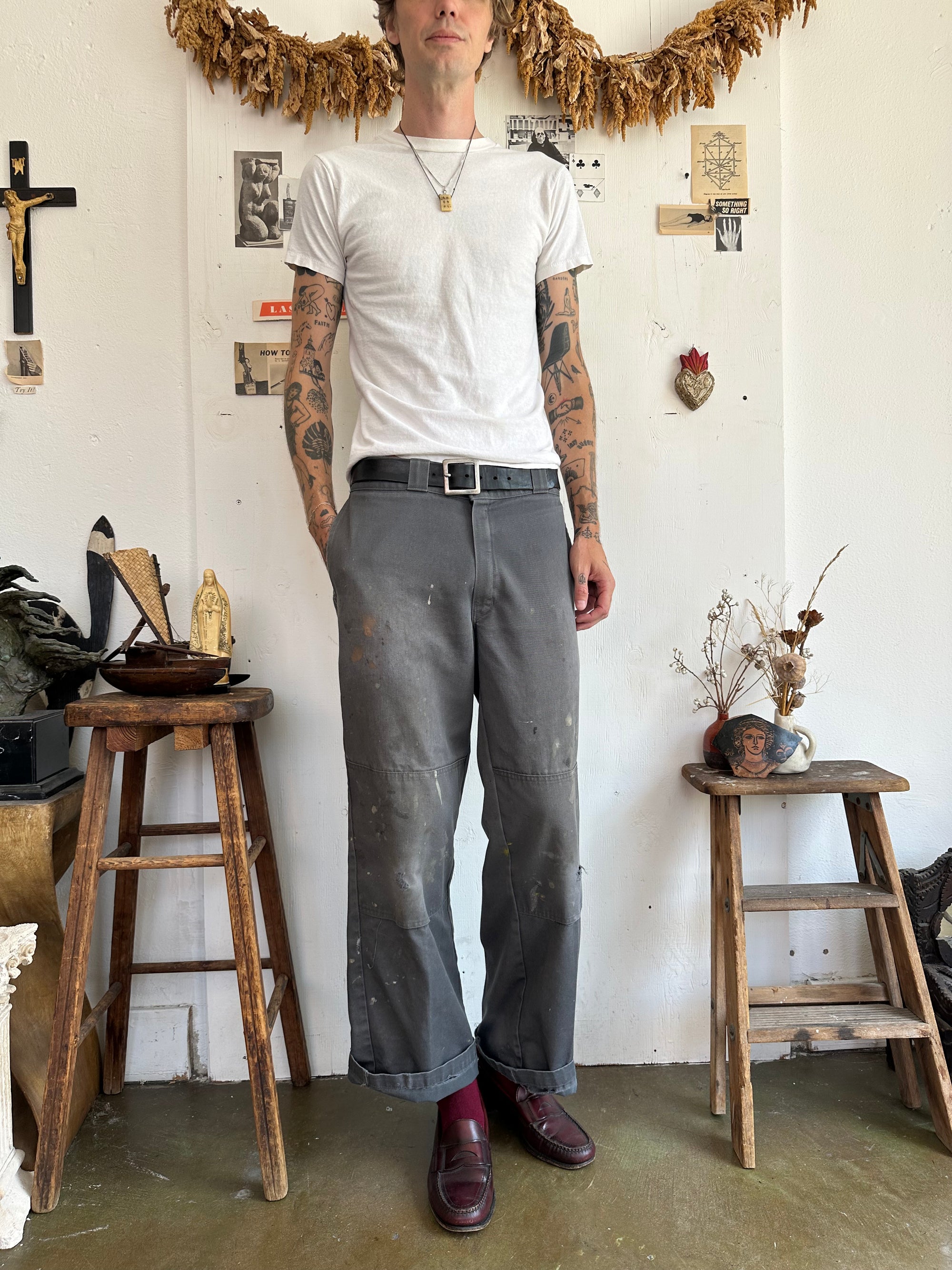1970s Hanes White Blank
