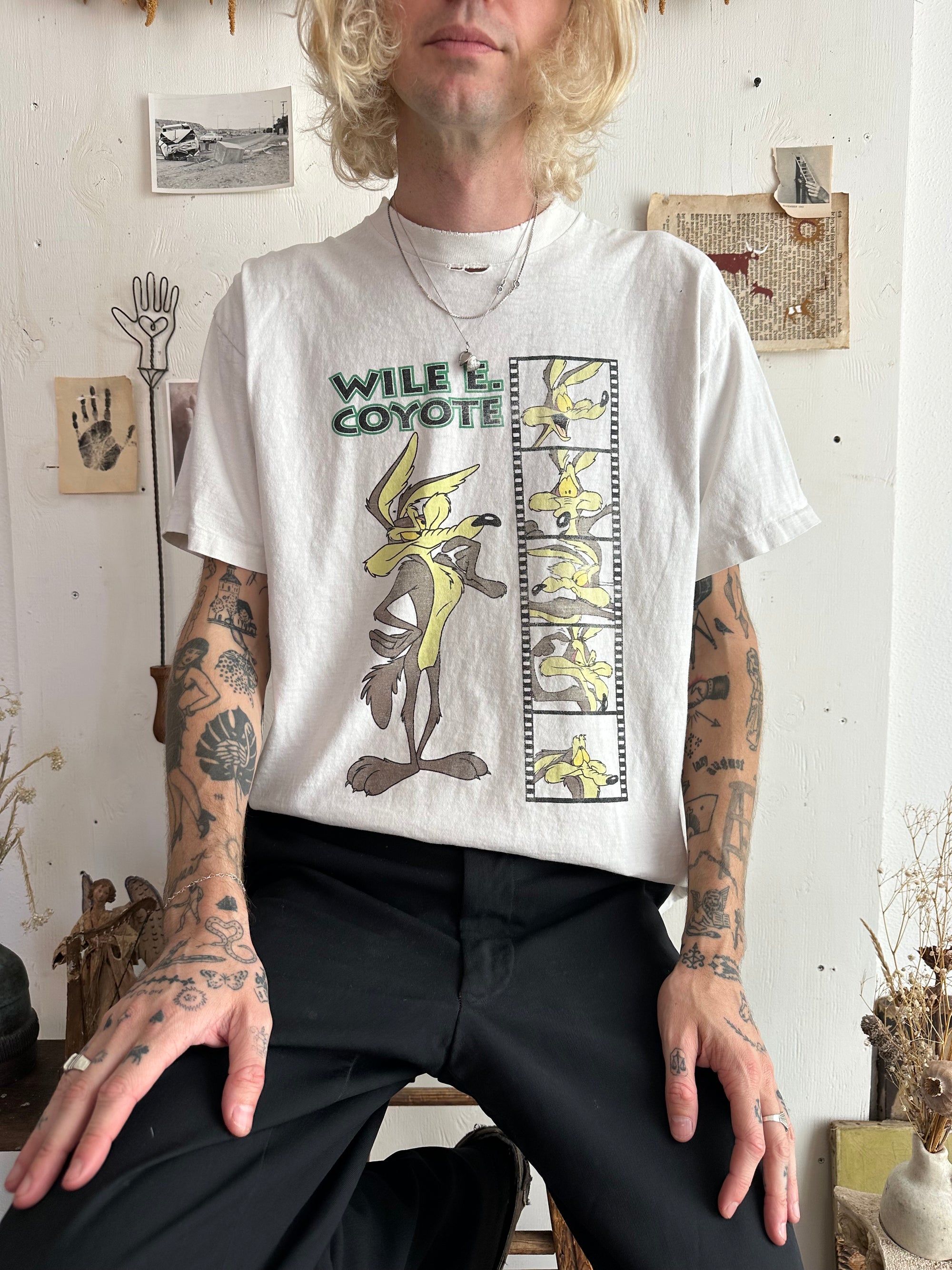 1990s Well-Worn Wile E Coyote T-Shirt