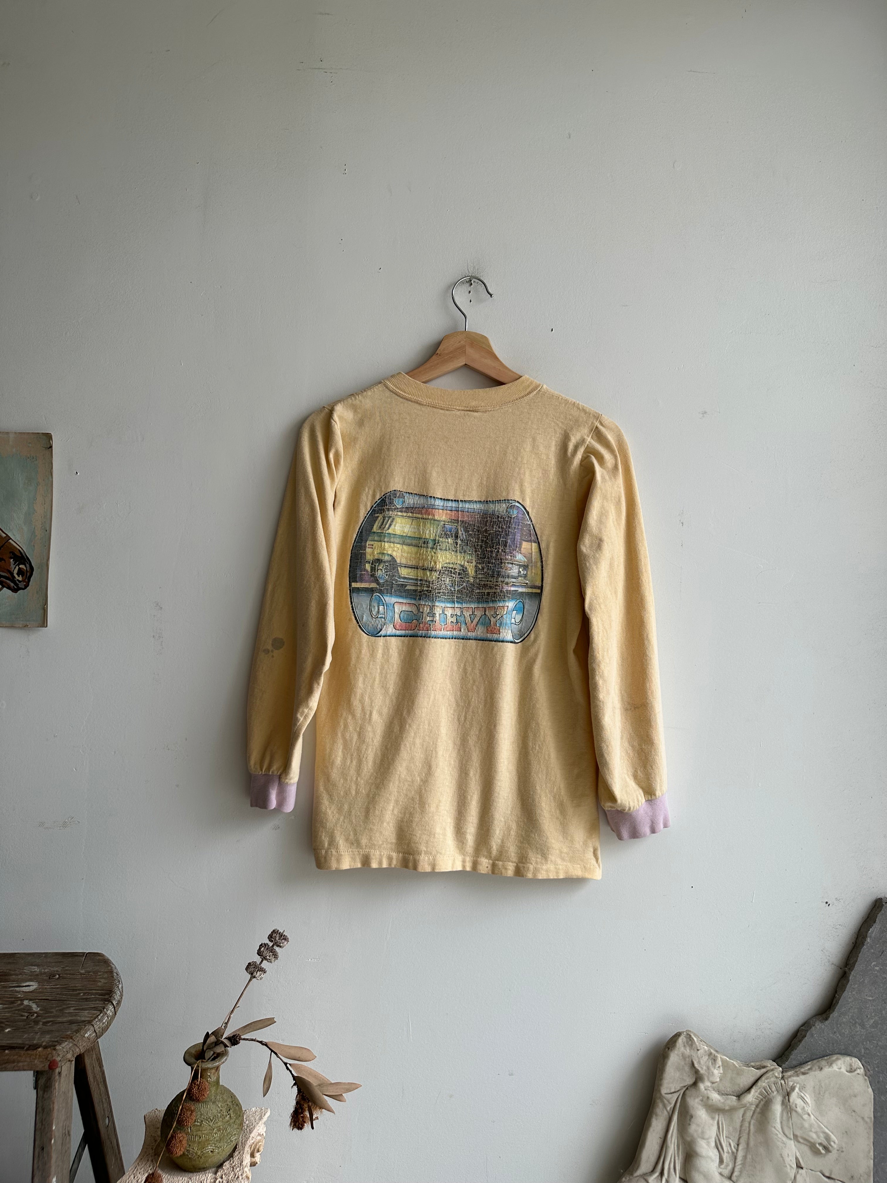 1970s Faded Chevy Long Sleeve (M)