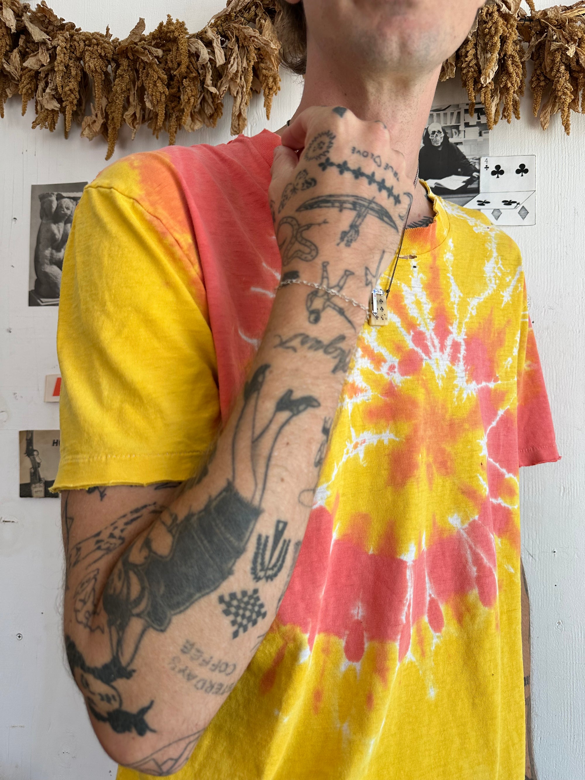 1990s Thrashed Tie Dye Tee