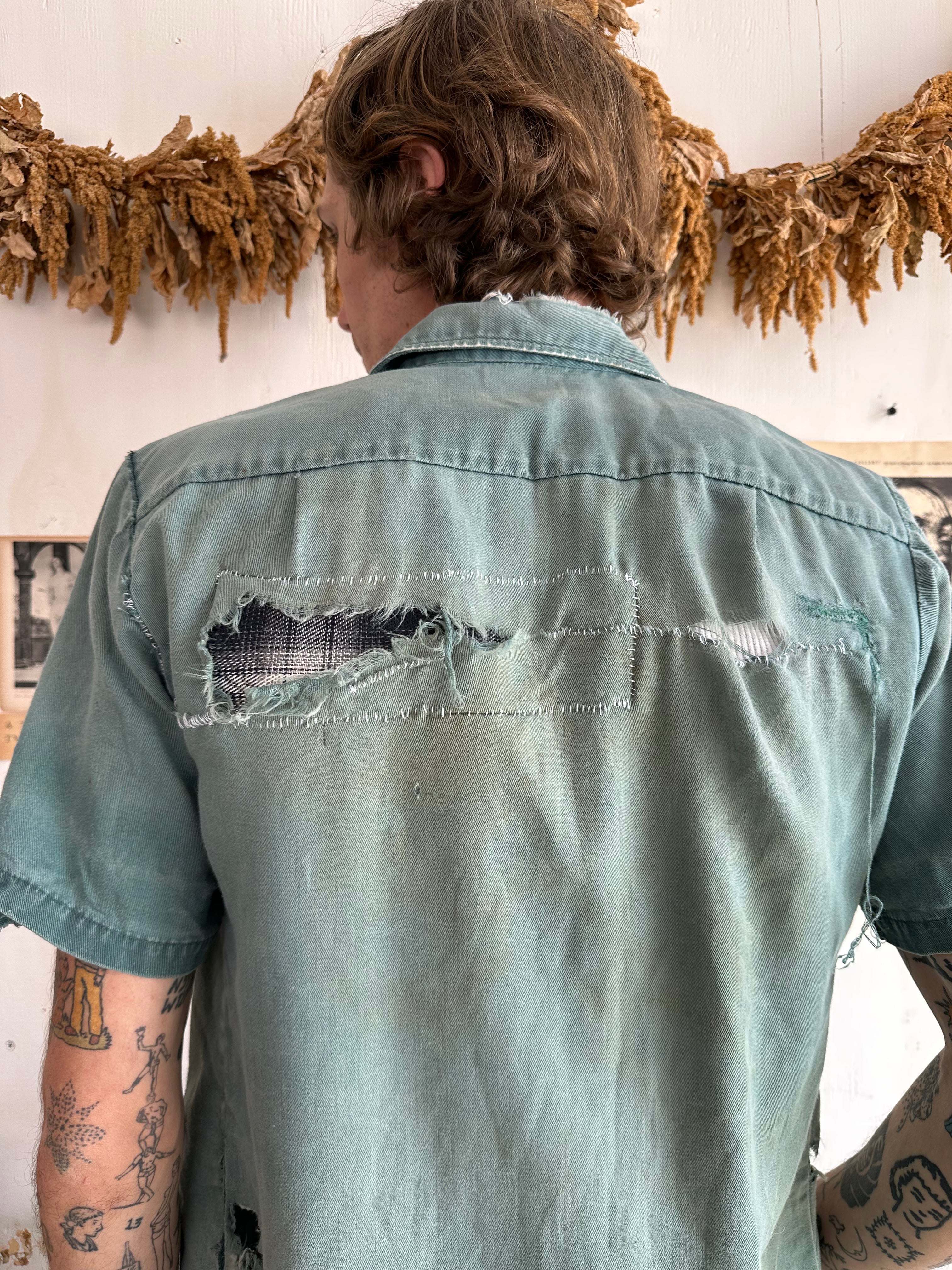 1950s Thrashed Work Shirt (M/L)