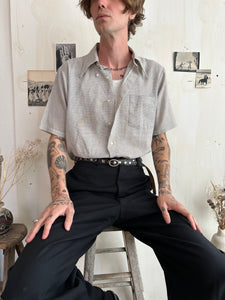 1970s Grid Button Down (L/XL)