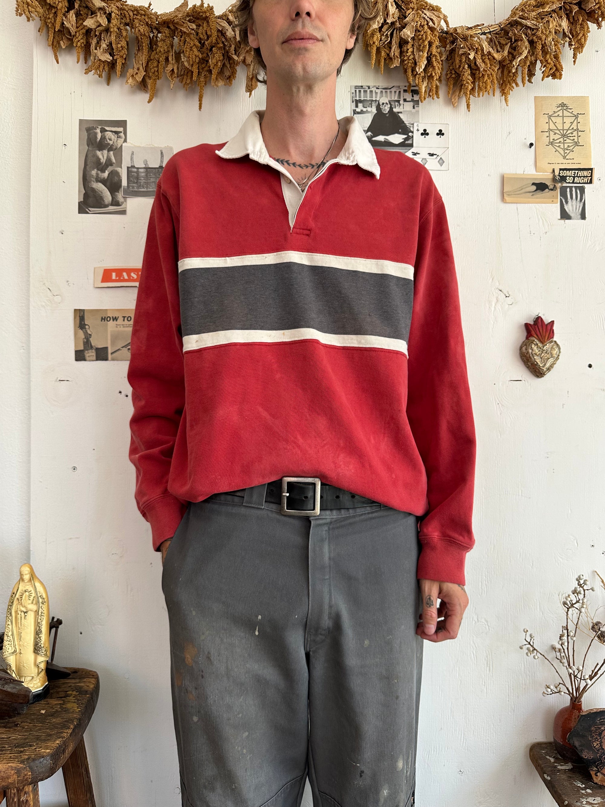 1990s Sun Faded GAP Rugby Shirt