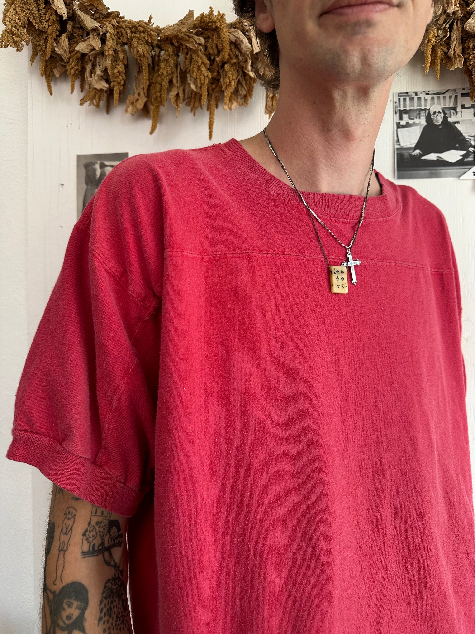 1980s Faded Red Athletic Tee
