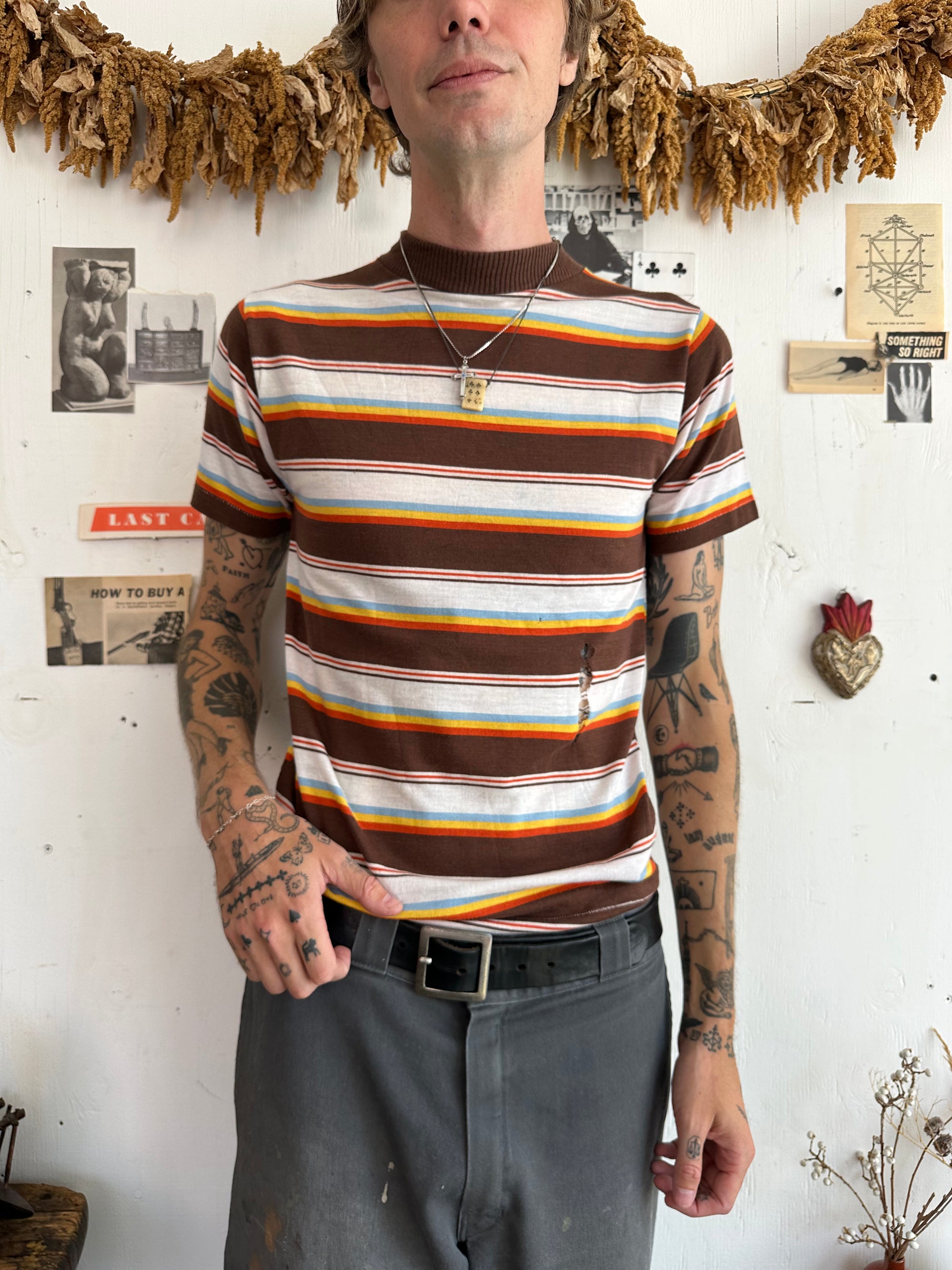 1970s Striped Tee