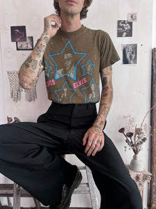 1980s Well Worn Elvis T-Shirt (M)