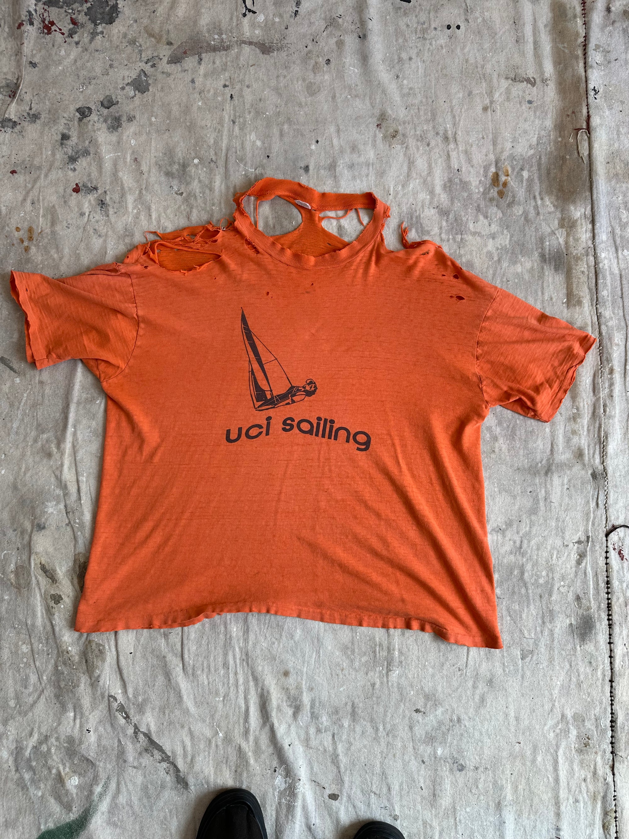 1960s Thrashed UCI Sailing T-Shirt