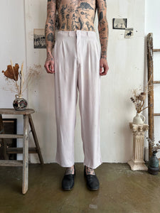 1940s Well-Worn Gaberdine Trousers (32/30)