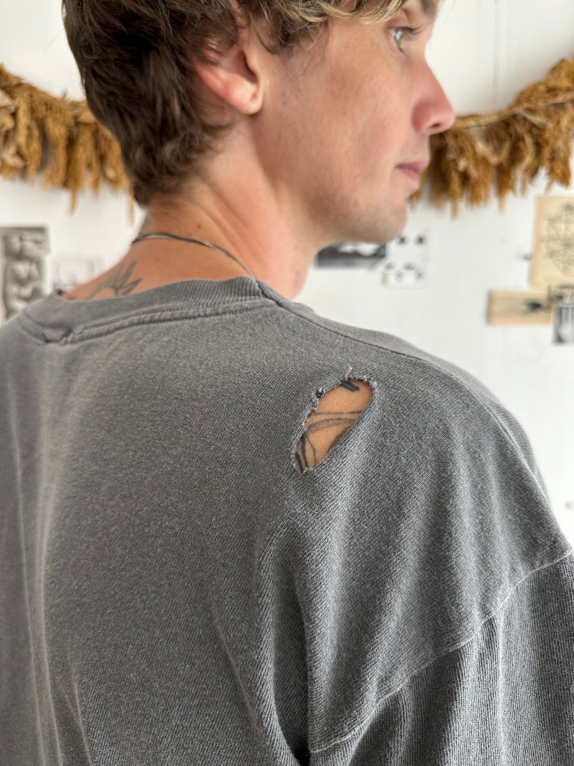1990s Well Worn Grey T-Shirt