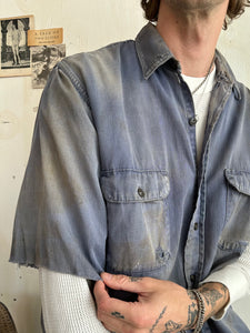 1940s Thrashed Hercules Work Shirt (L/XL)