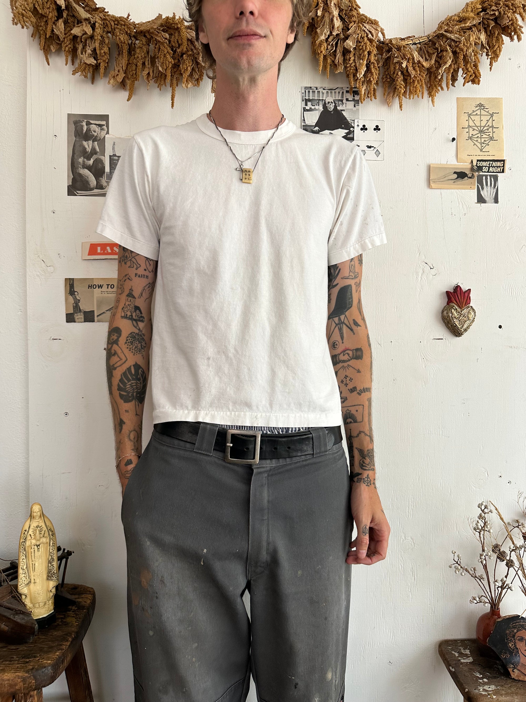 1990s White Blank