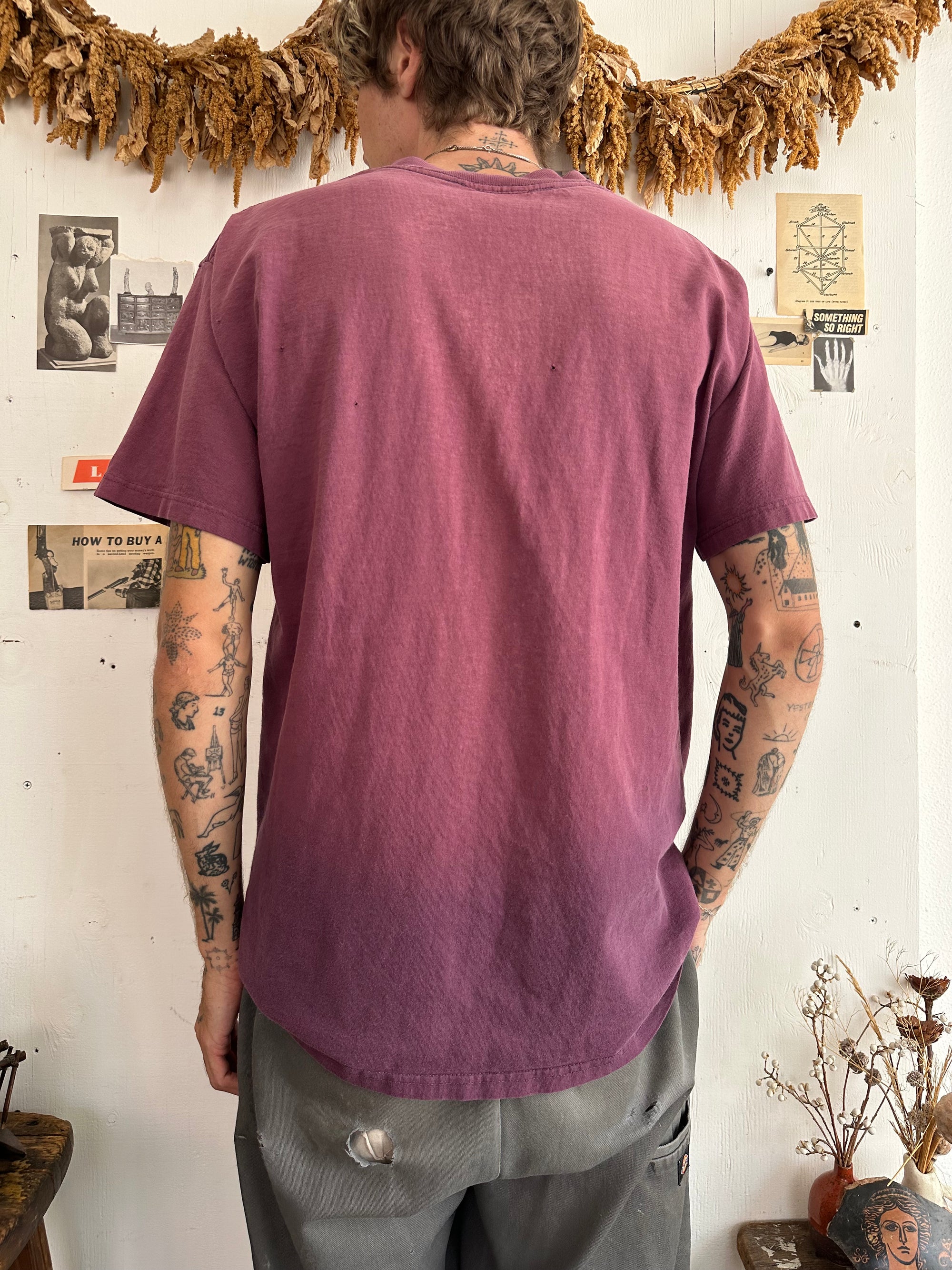 1990s Sunfaded Purple T-Shirt