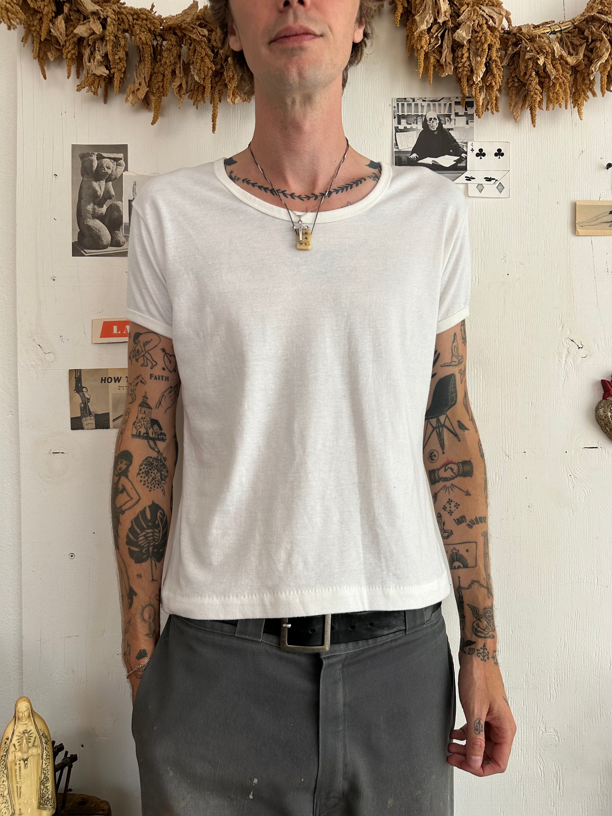 1960s White Tee