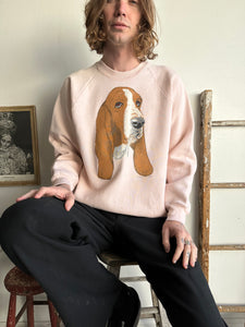 1980s Basset Hound Sweatshirt (L/XL)