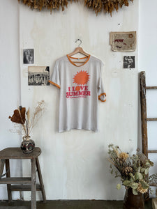 1970s Thrashed I Love Summer Tee (L/XL)