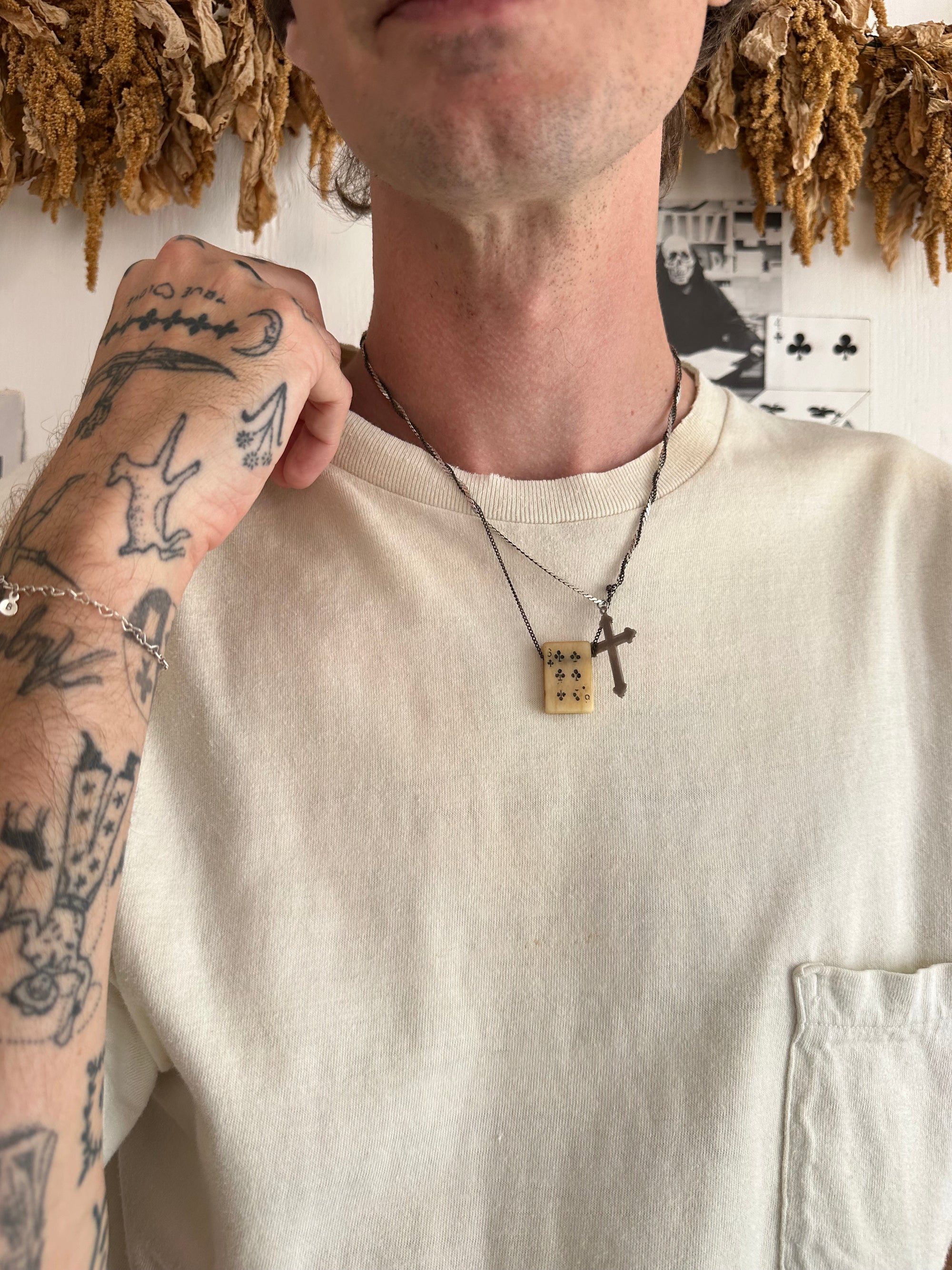 1990s Discolored Pocket Tee